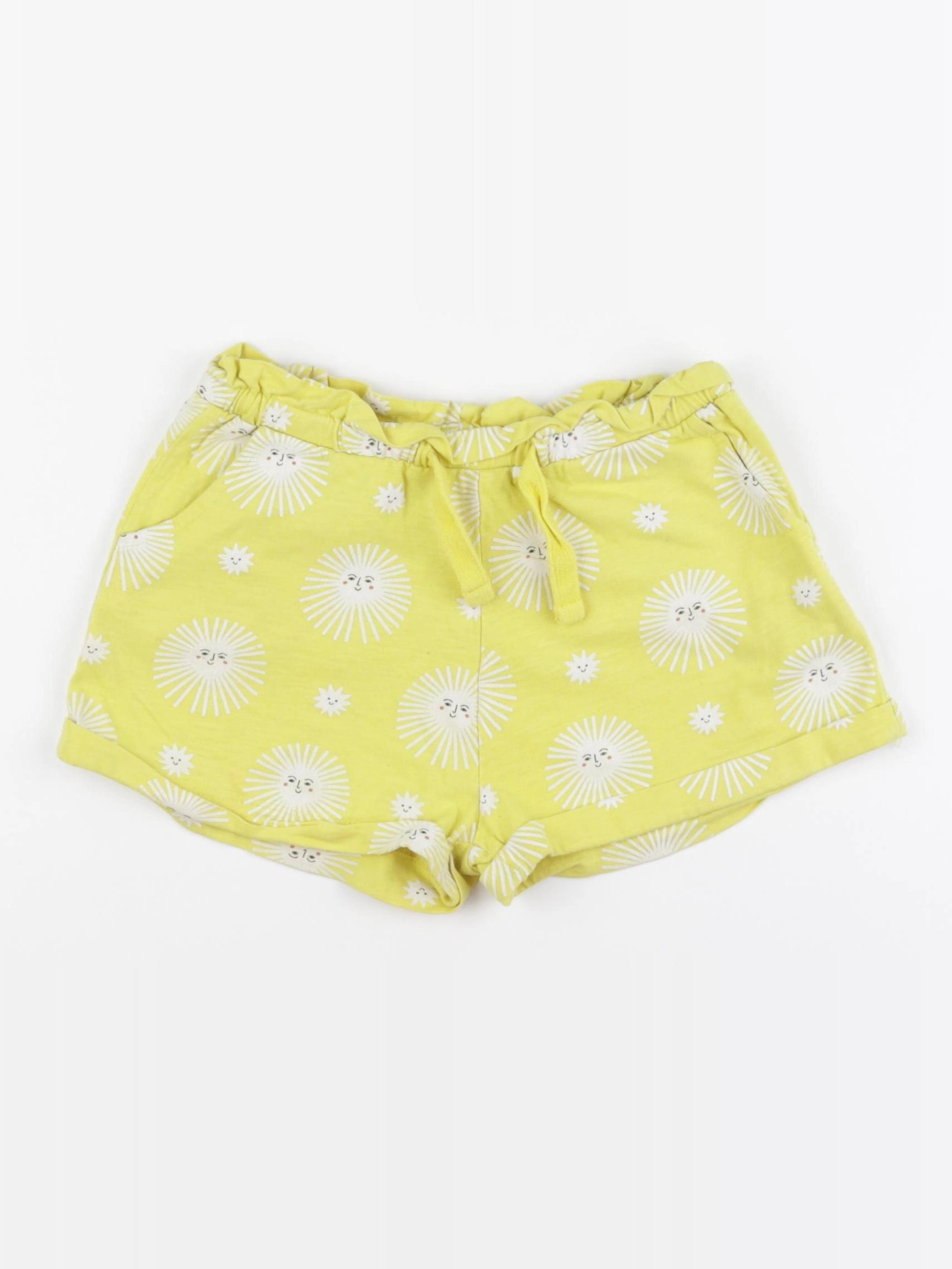 Monoprix - short jaune - 6 ans