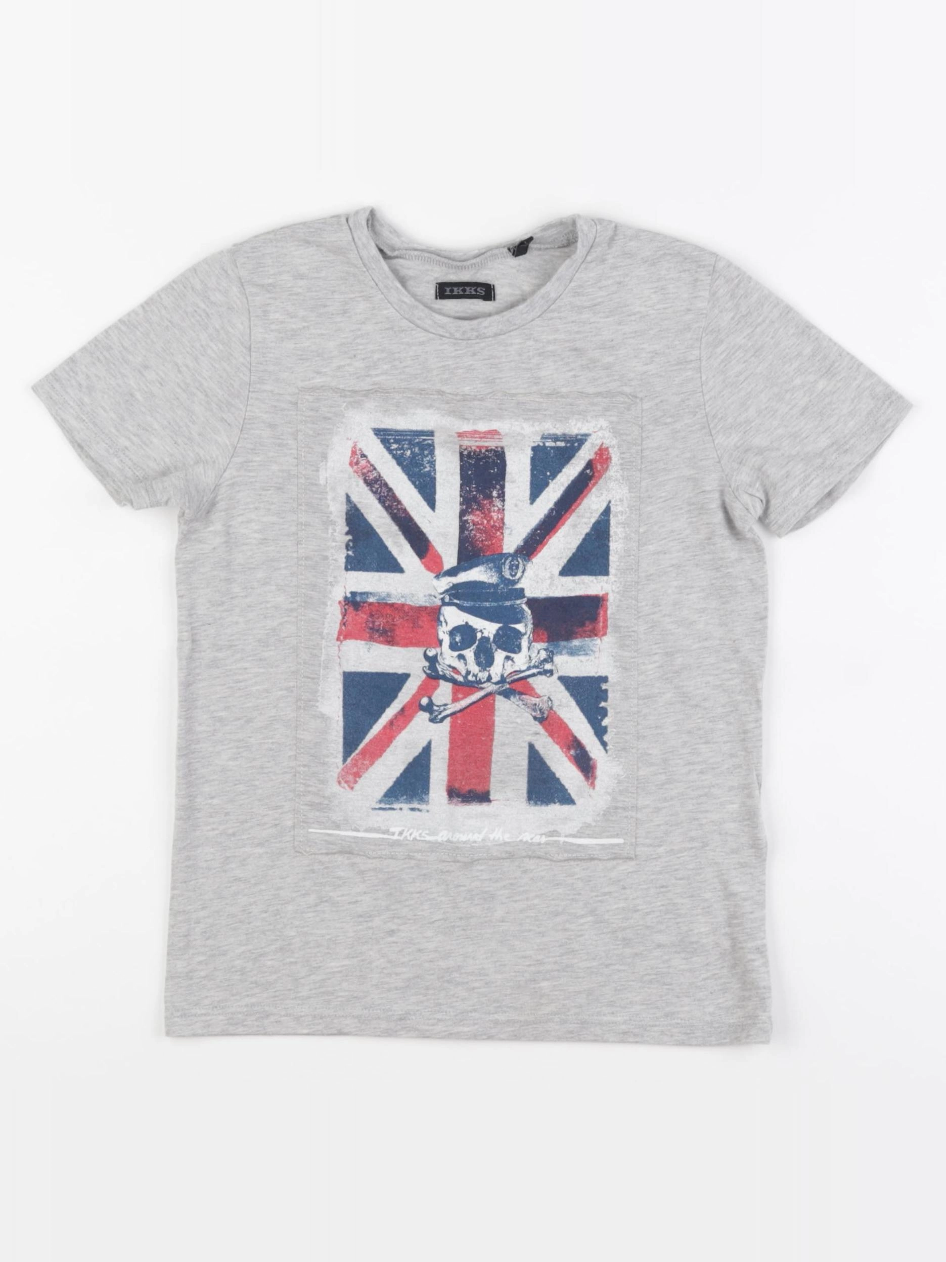 IKKS - tee-shirt gris - 4 ans