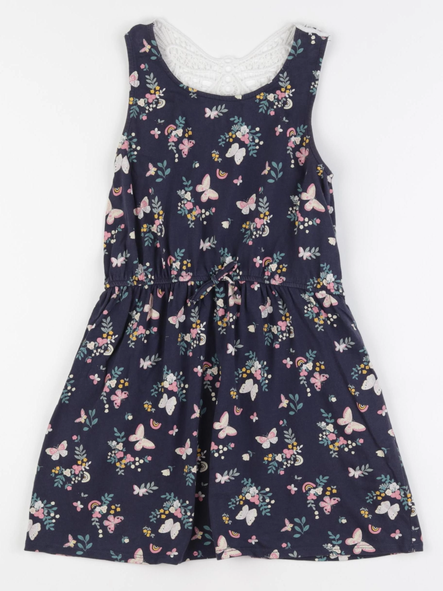 Vertbaudet - robe bleu - 6 ans