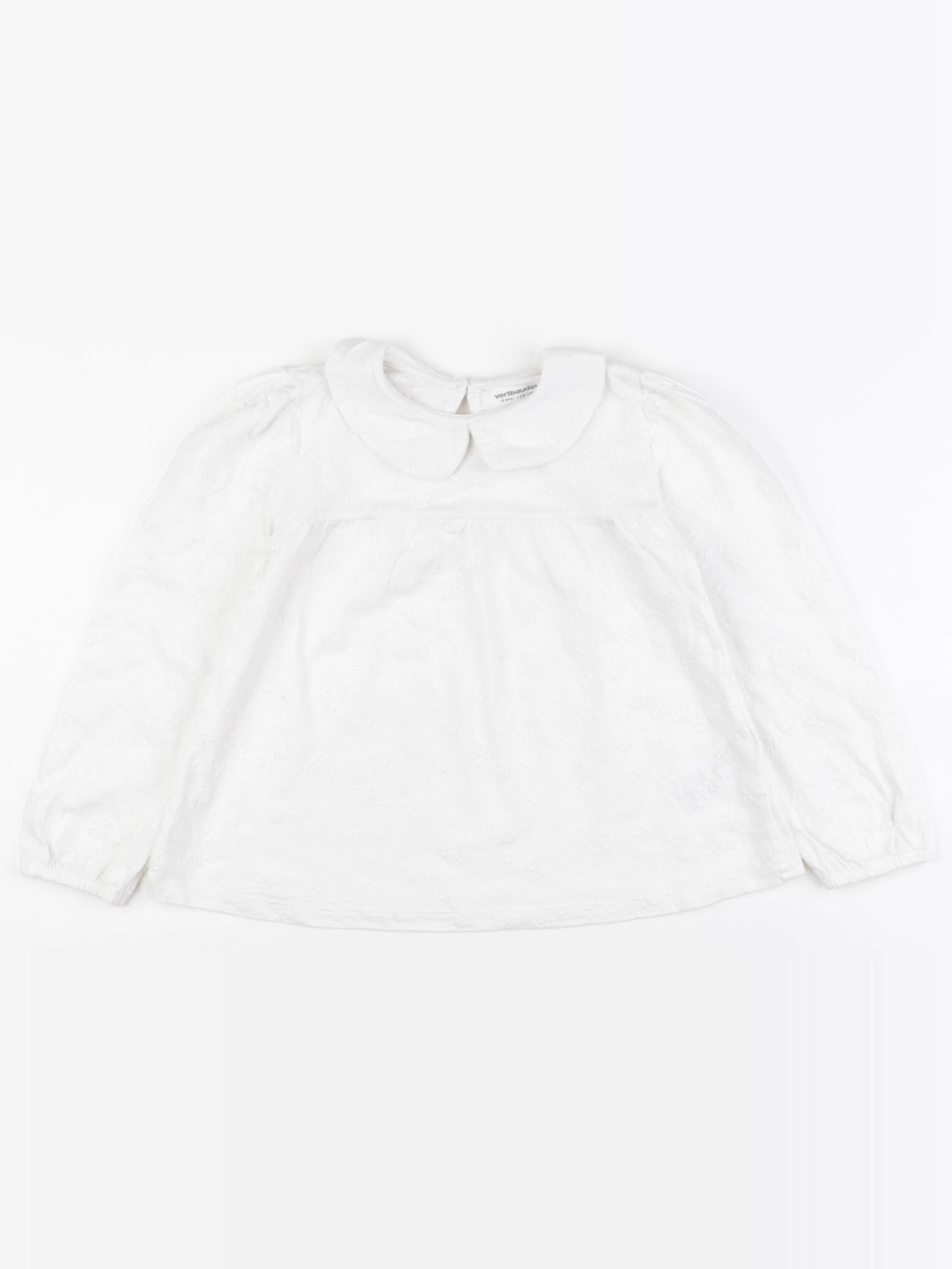 Vertbaudet - blouse blanc - 8 ans