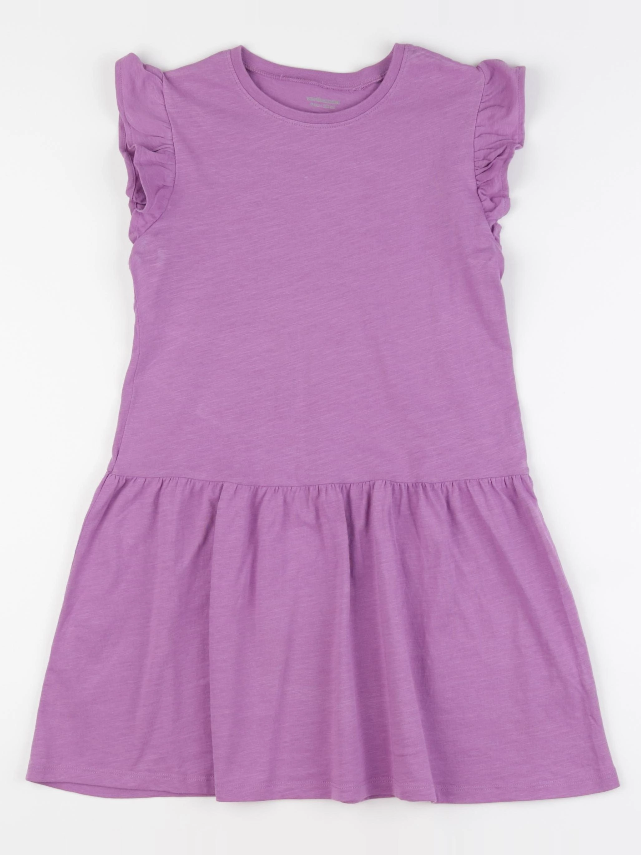 Vertbaudet - robe violet - 8 ans