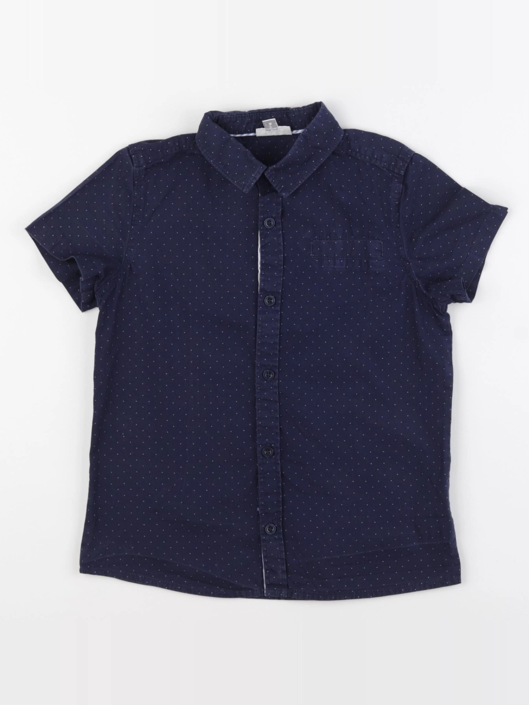 Vertbaudet - chemise bleu - 6 ans