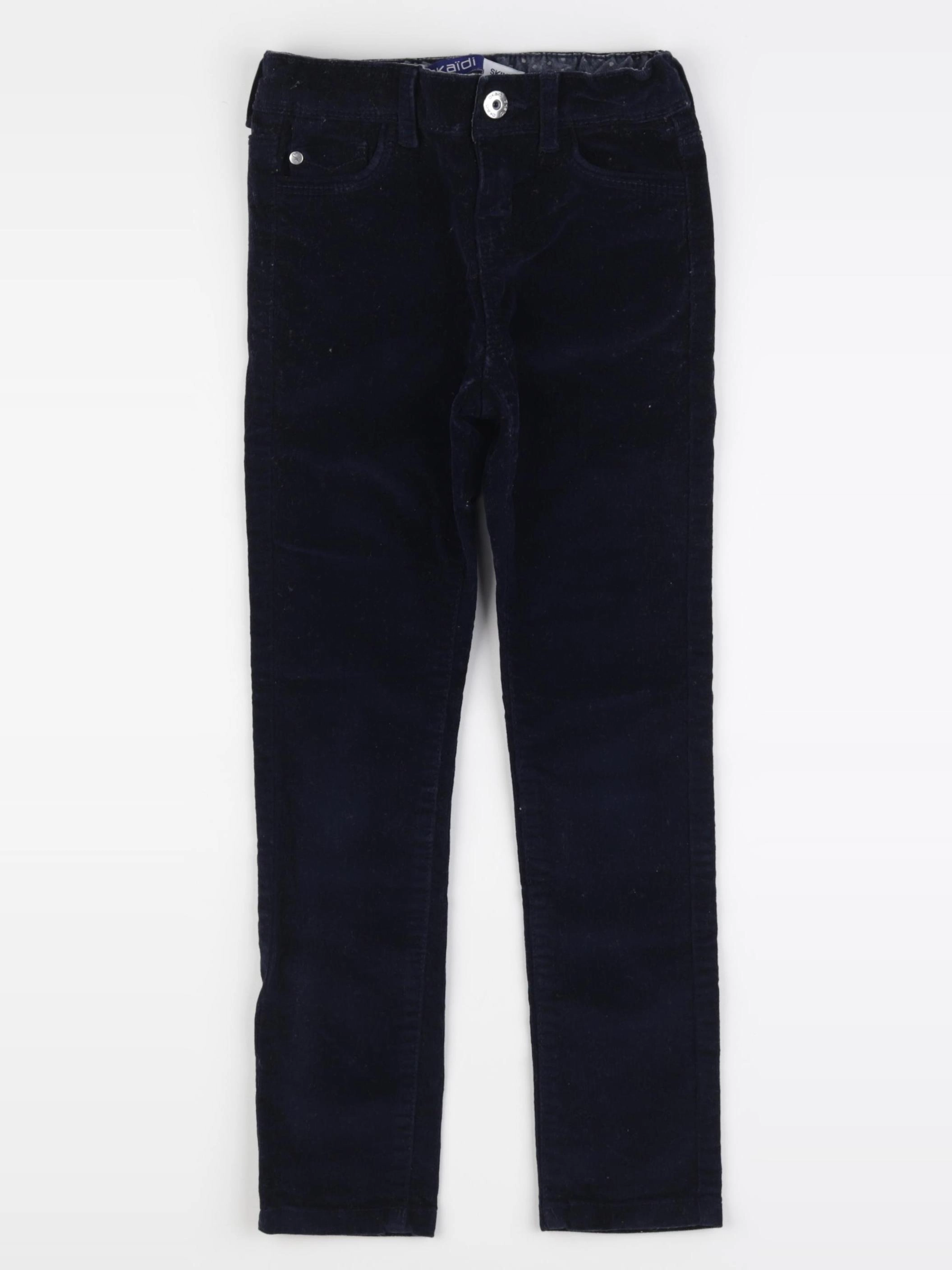Okaidi - pantalon bleu - 7 ans