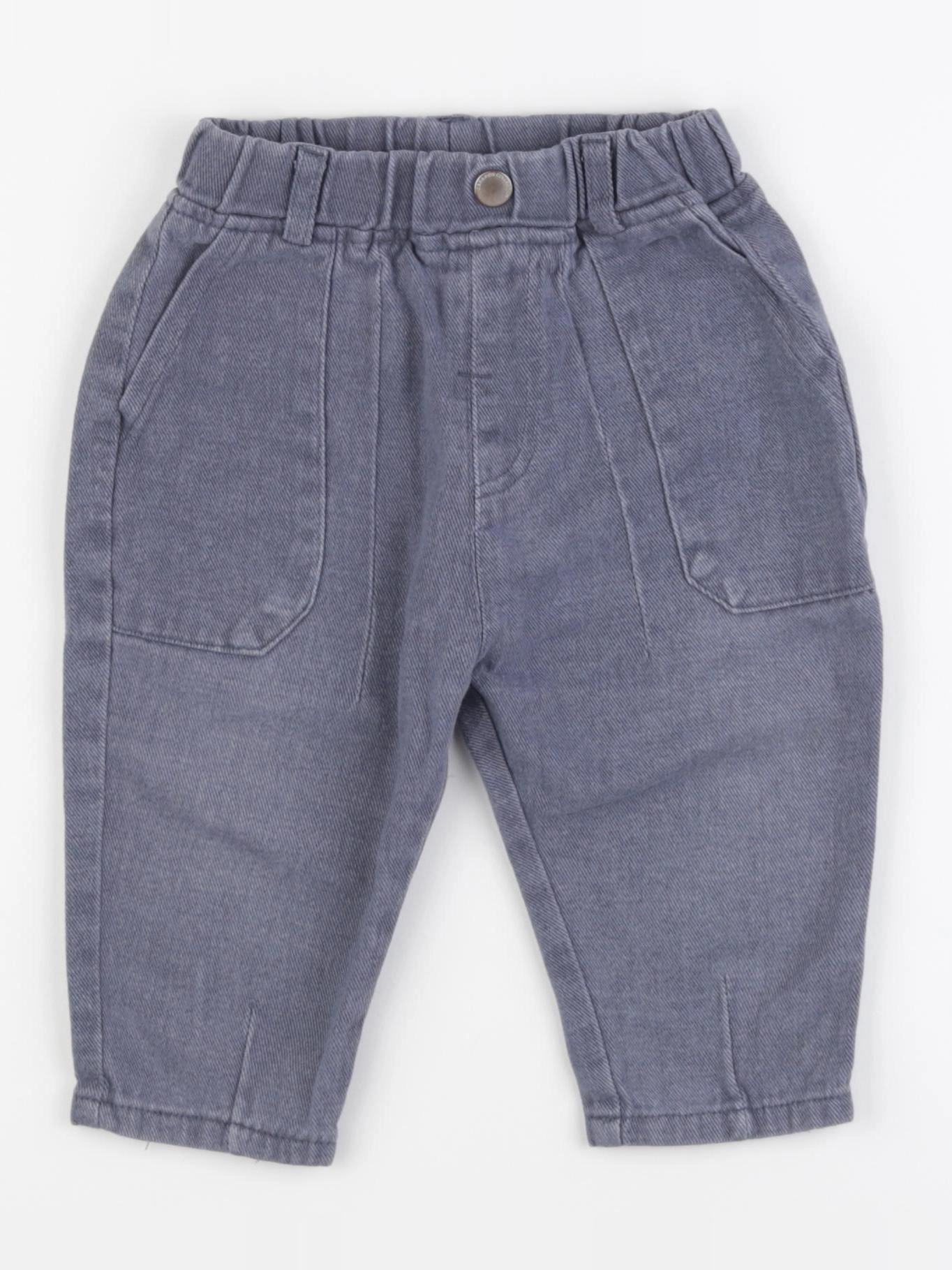 Zara - jean gris - 12/18 mois