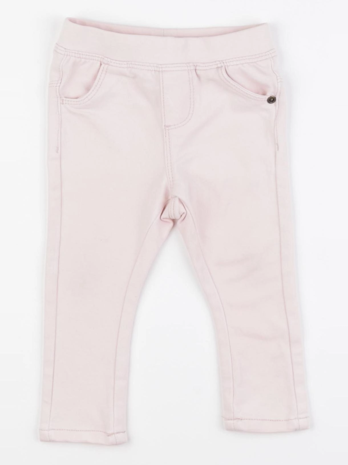 Vertbaudet - jegging rose - 12 mois