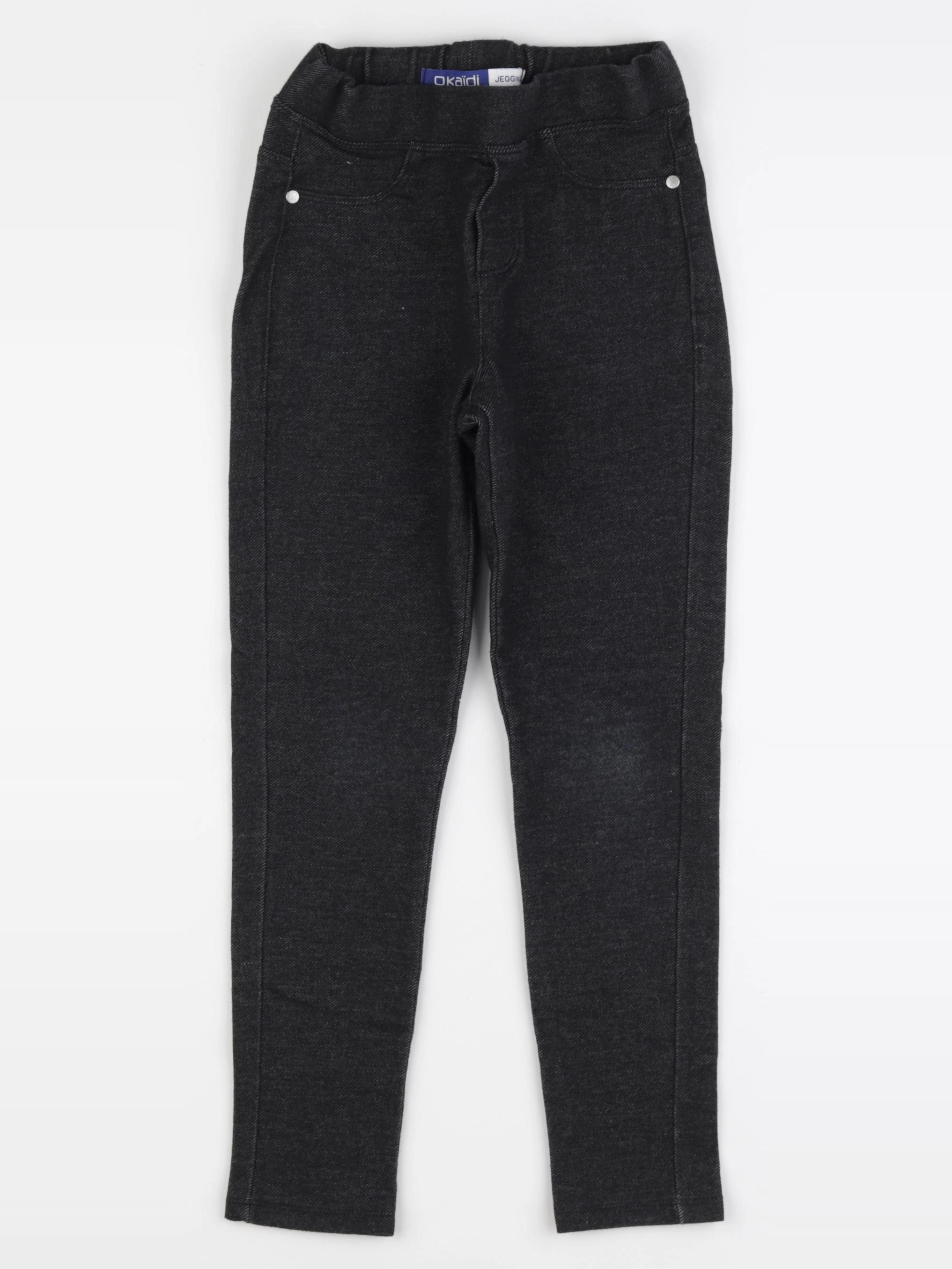 Okaidi - jegging noir - 7 ans
