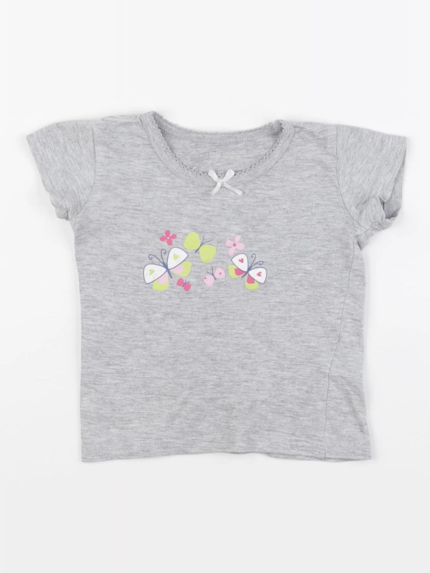 Vertbaudet - maillot de corps gris - 2 ans