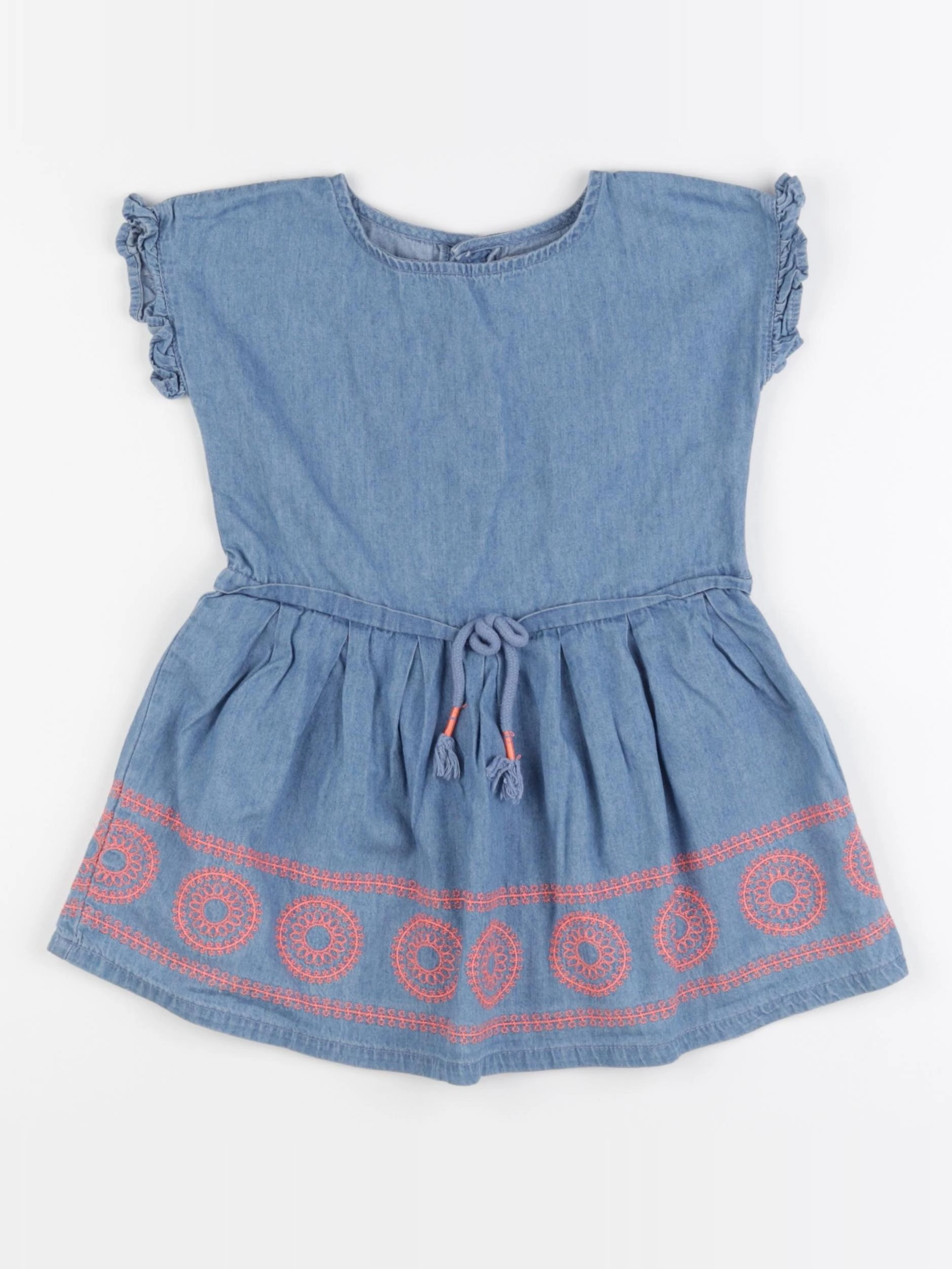 Vertbaudet - robe bleu - 3 ans