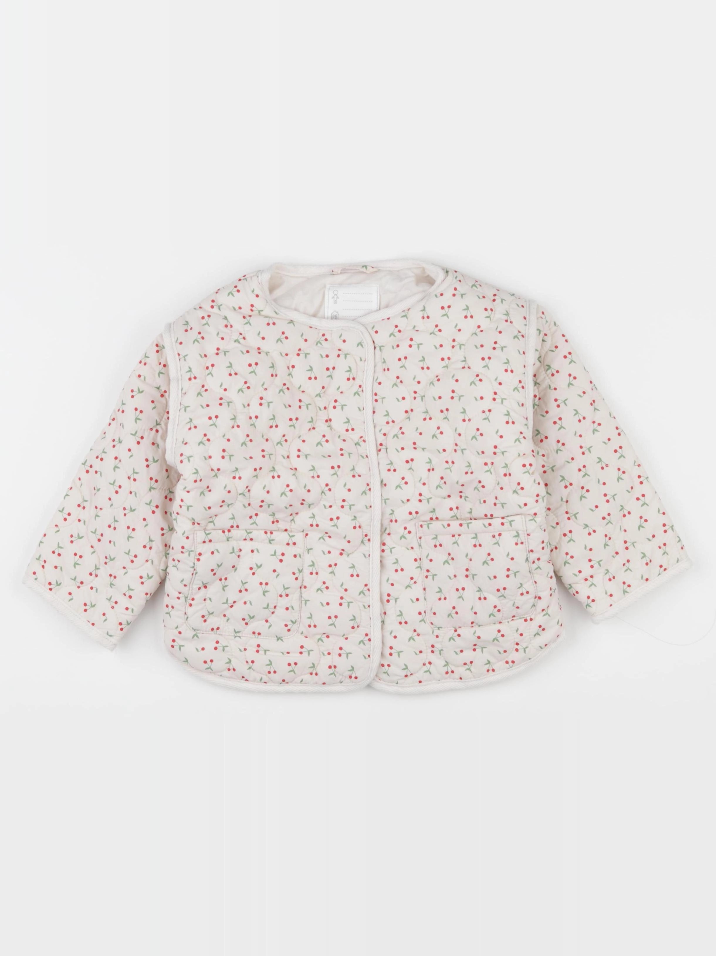 Vertbaudet - doudoune beige - 24 mois
