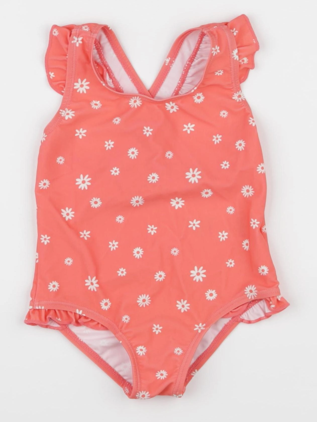Vertbaudet - maillot de bain rose - 2 ans