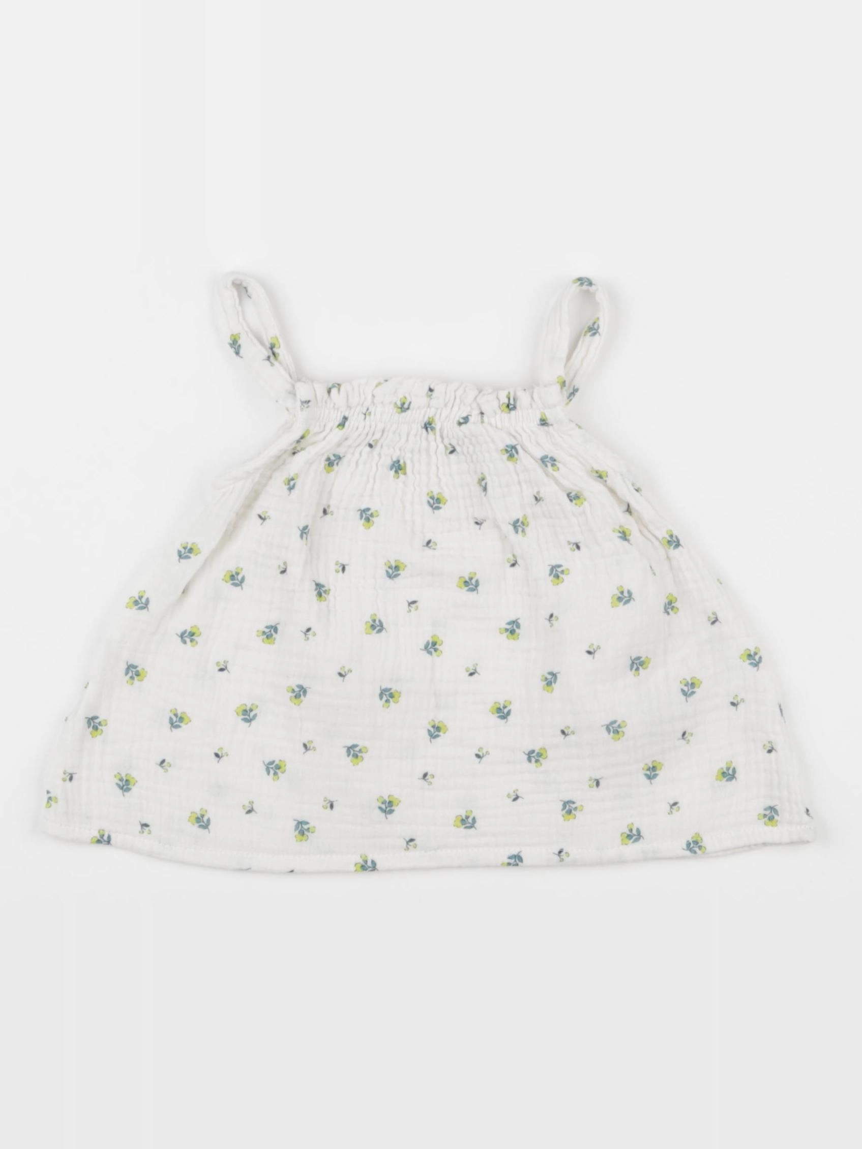 Vertbaudet - blouse blanc - 2 ans