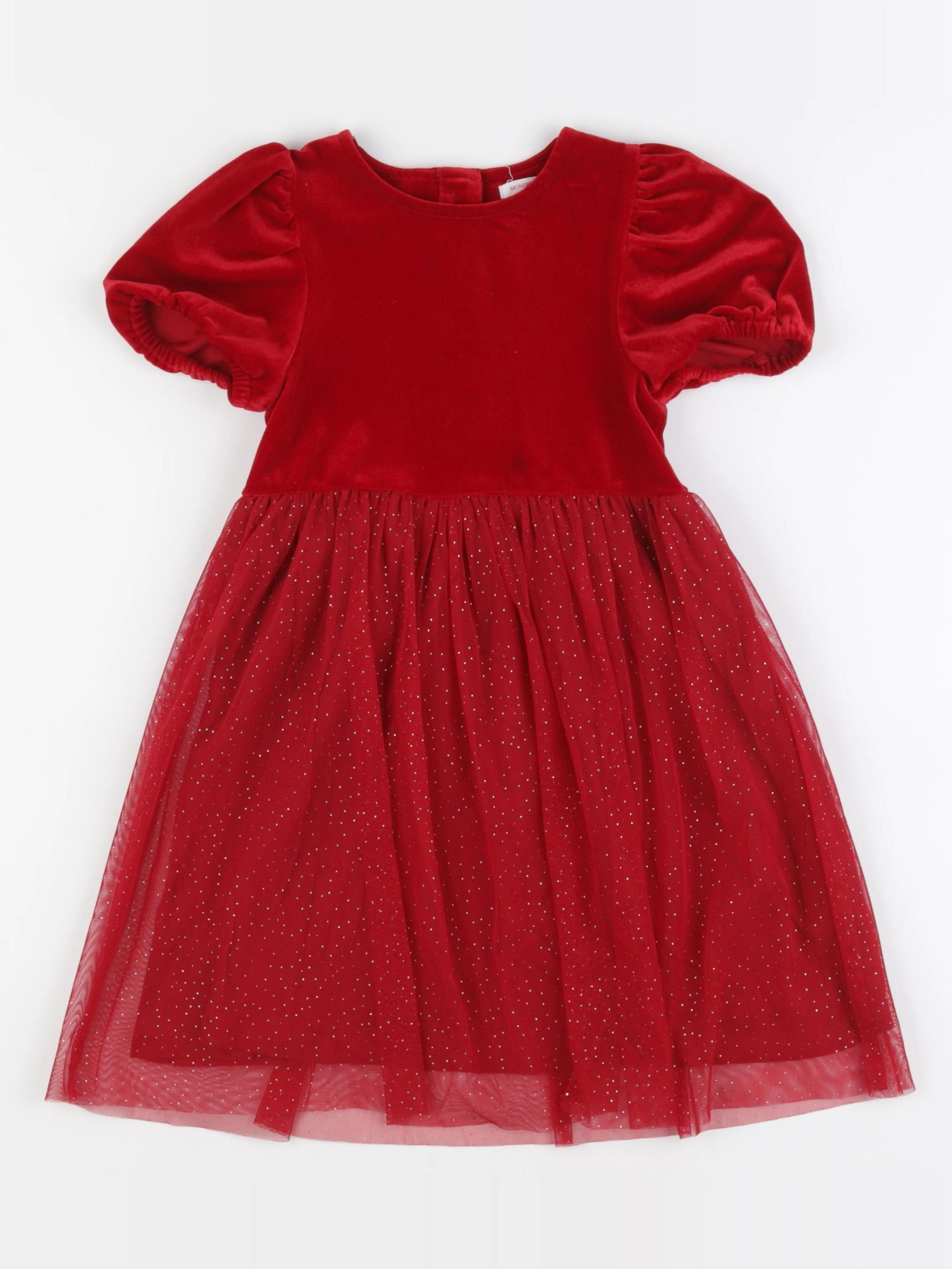Monoprix - robe rouge - 3 ans