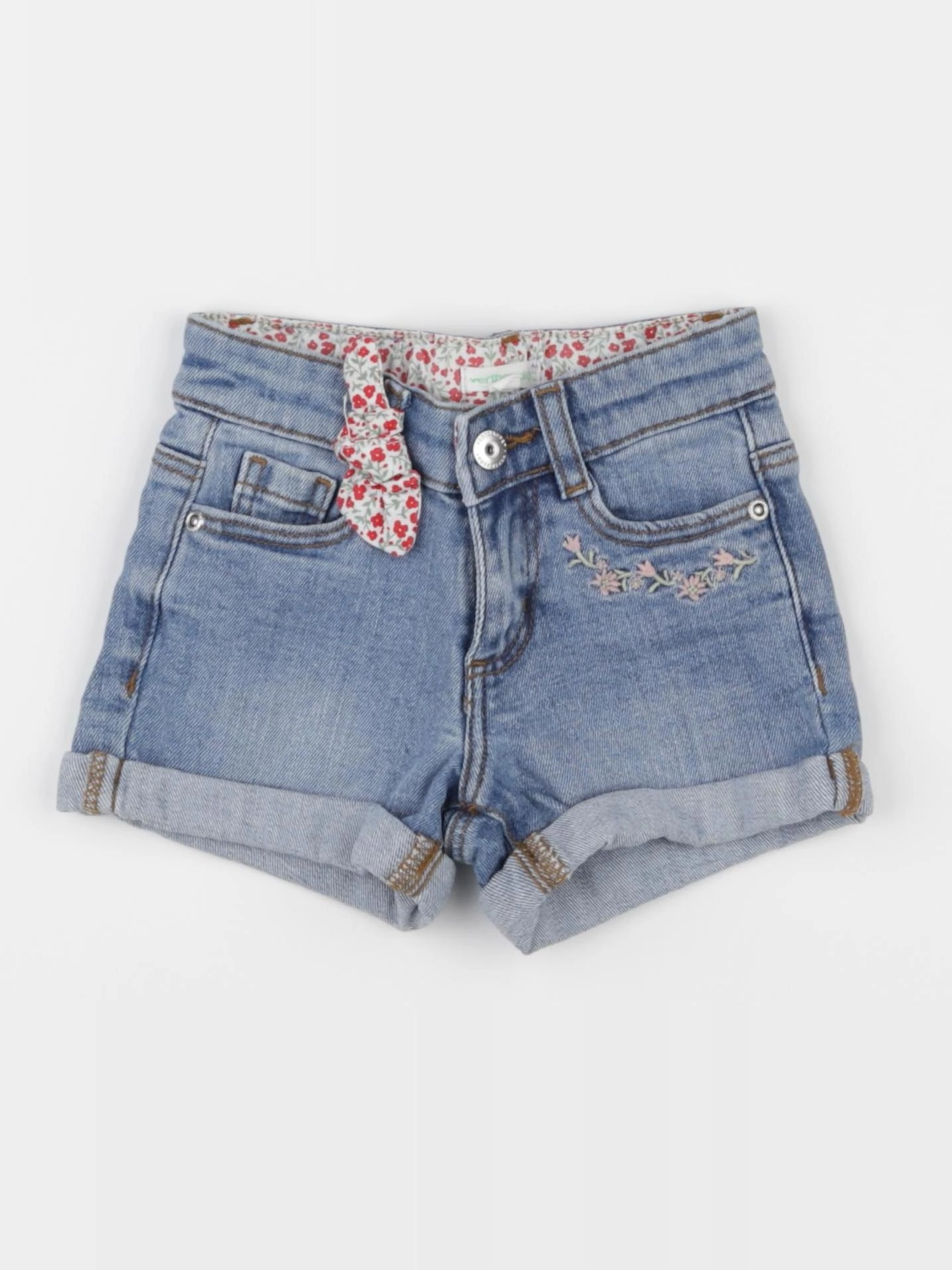 Vertbaudet - short bleu - 3 ans