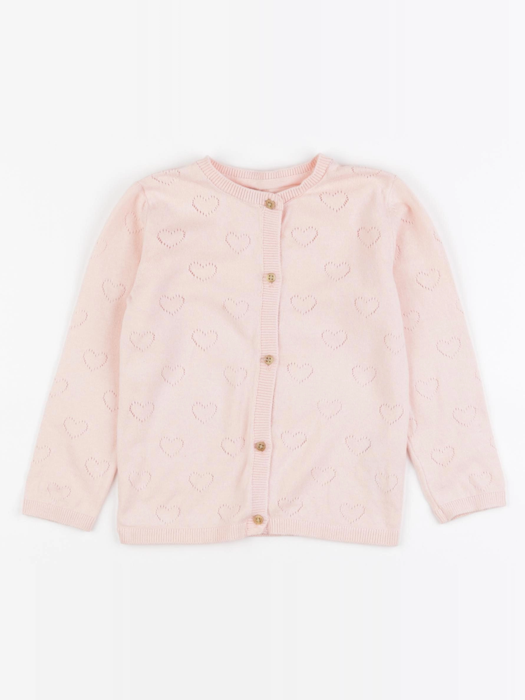 Vertbaudet - gilet rose - 36 mois