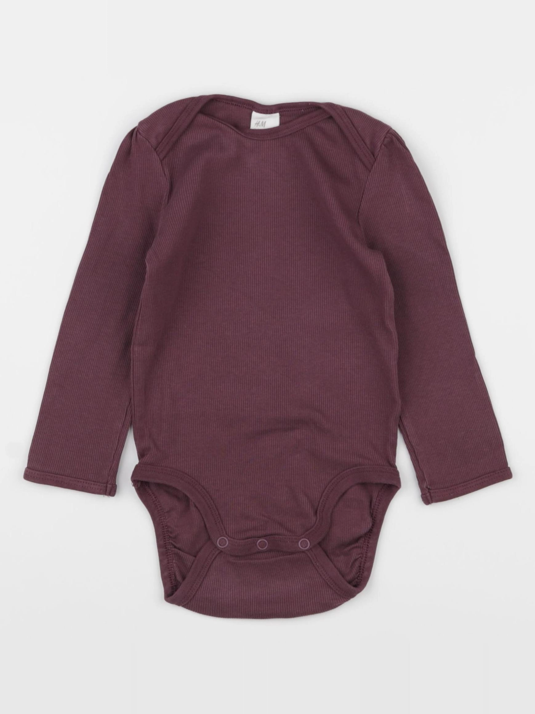 H&M - body violet - 12/18 mois