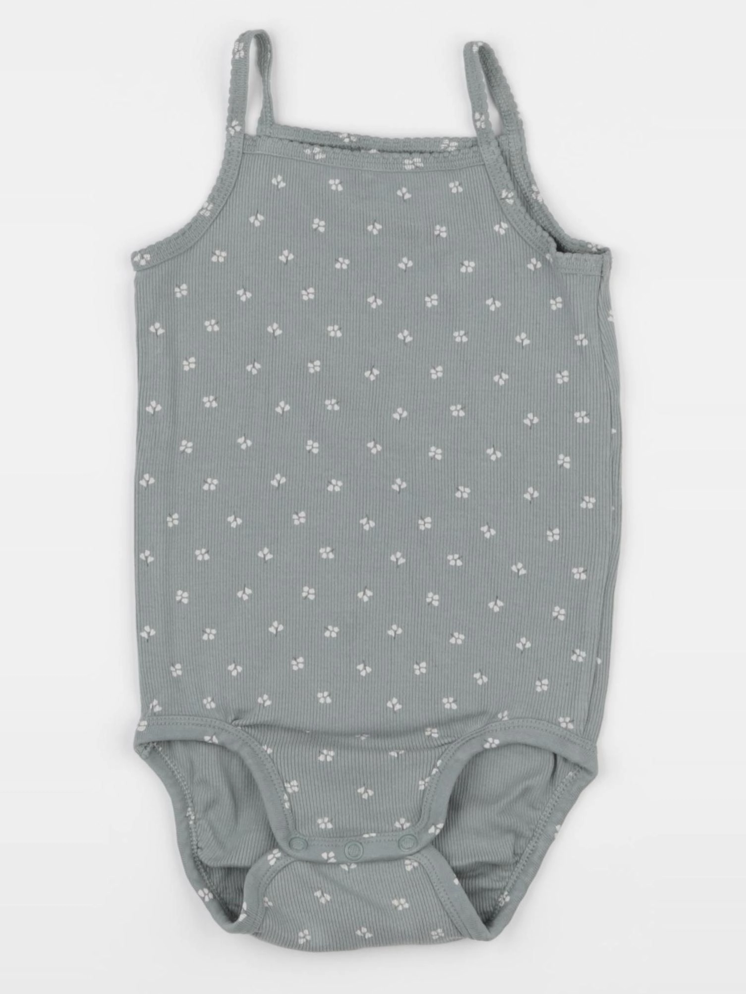 H&M - body bleu - 18/24 mois