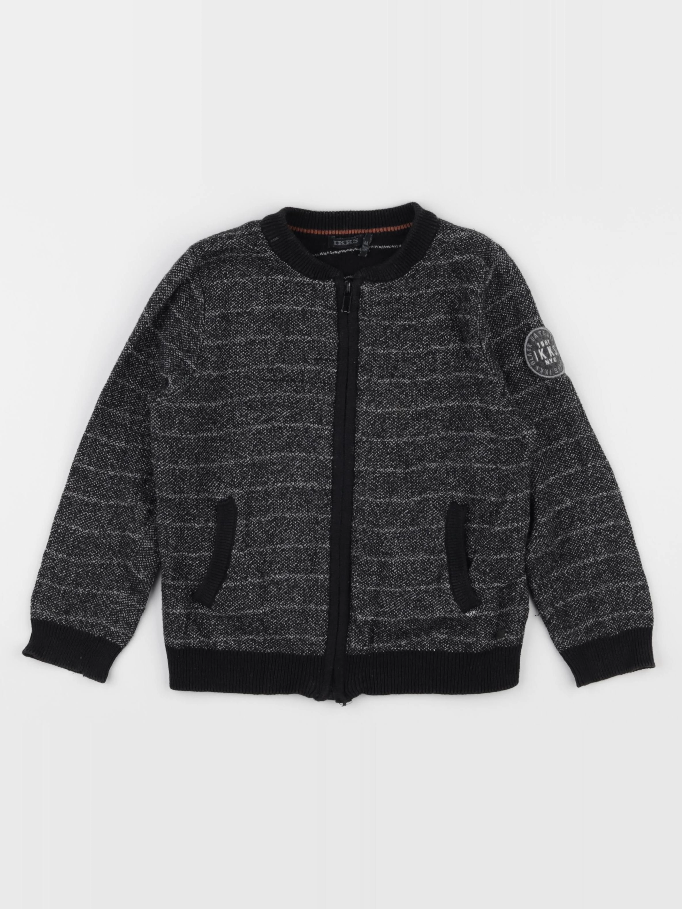IKKS - gilet gris - 4 ans