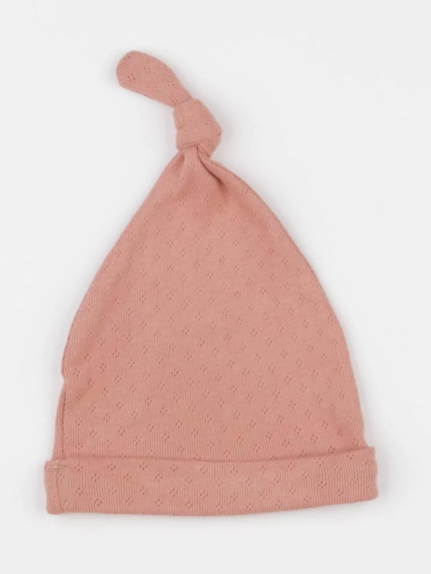 Vertbaudet - bonnet de naissance rose - 3/6 mois