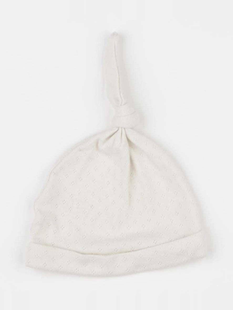 Vertbaudet - bonnet de naissance blanc - 3/6 mois