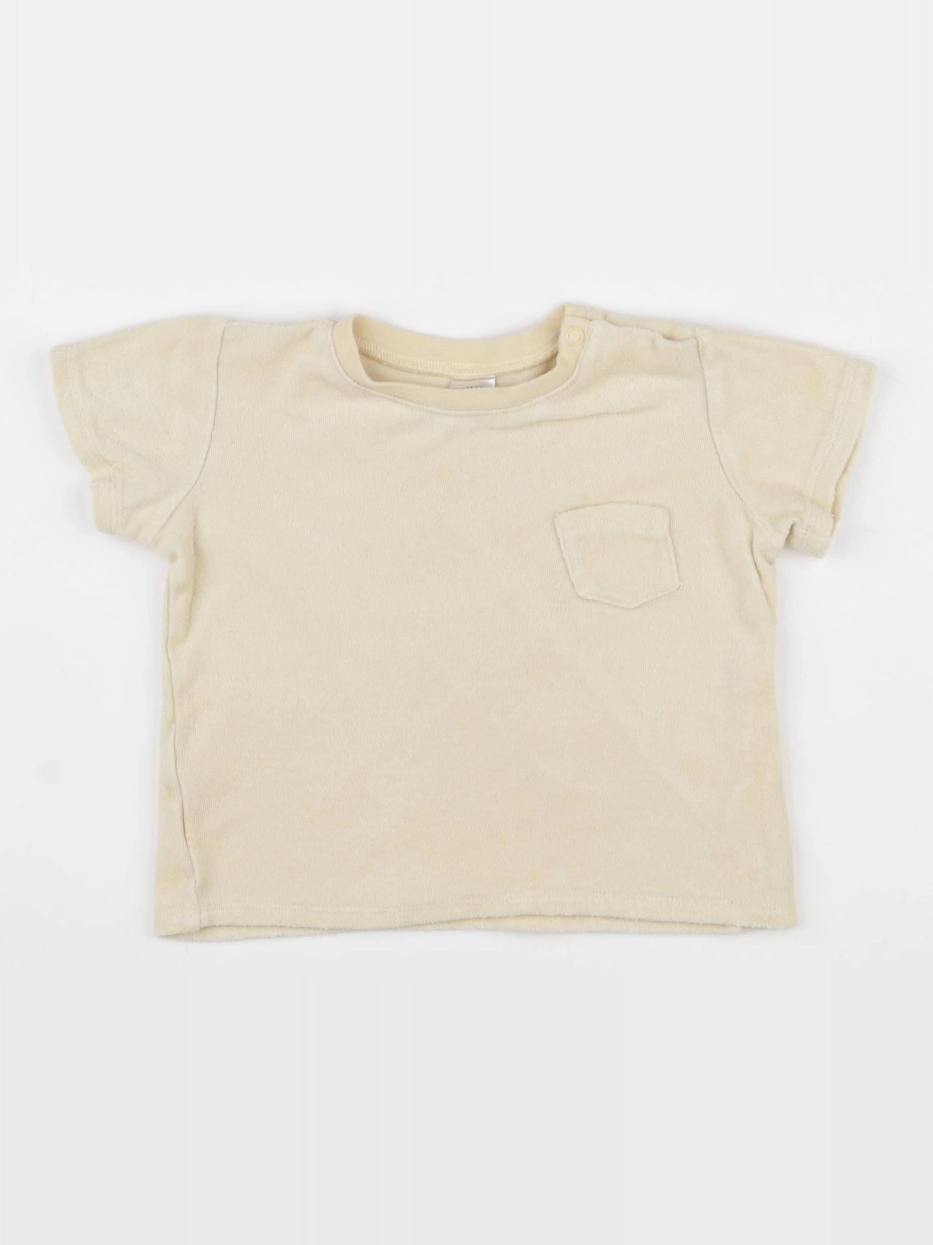 H&M - tee-shirt beige - 18/24 mois