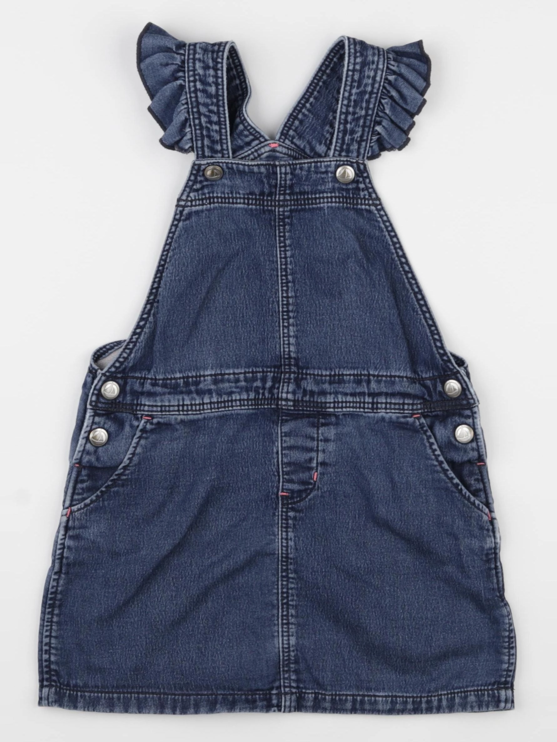 Petit Bateau - robe bleu - 5 ans