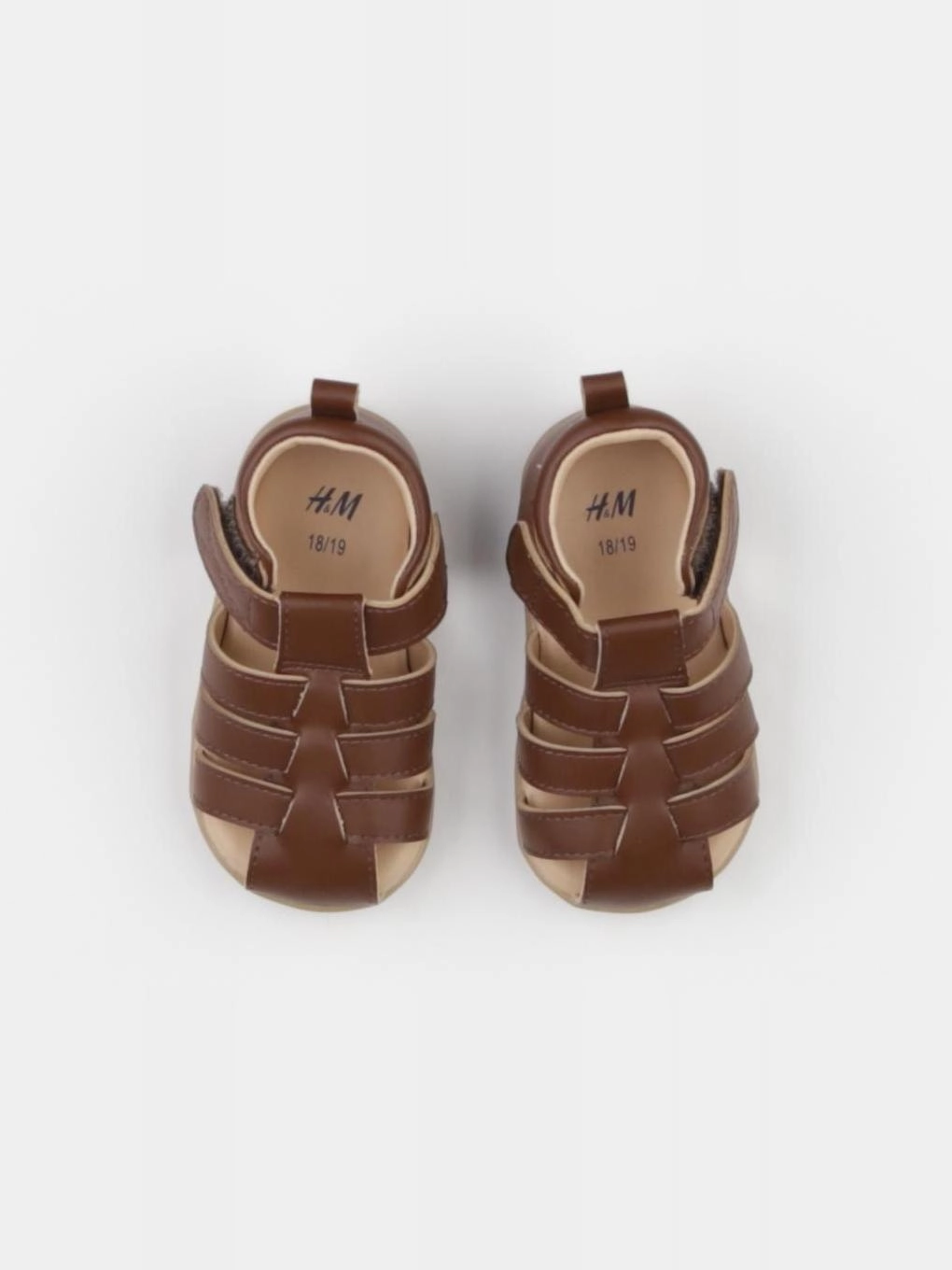 H&M - sandales marron - pointure 18/19