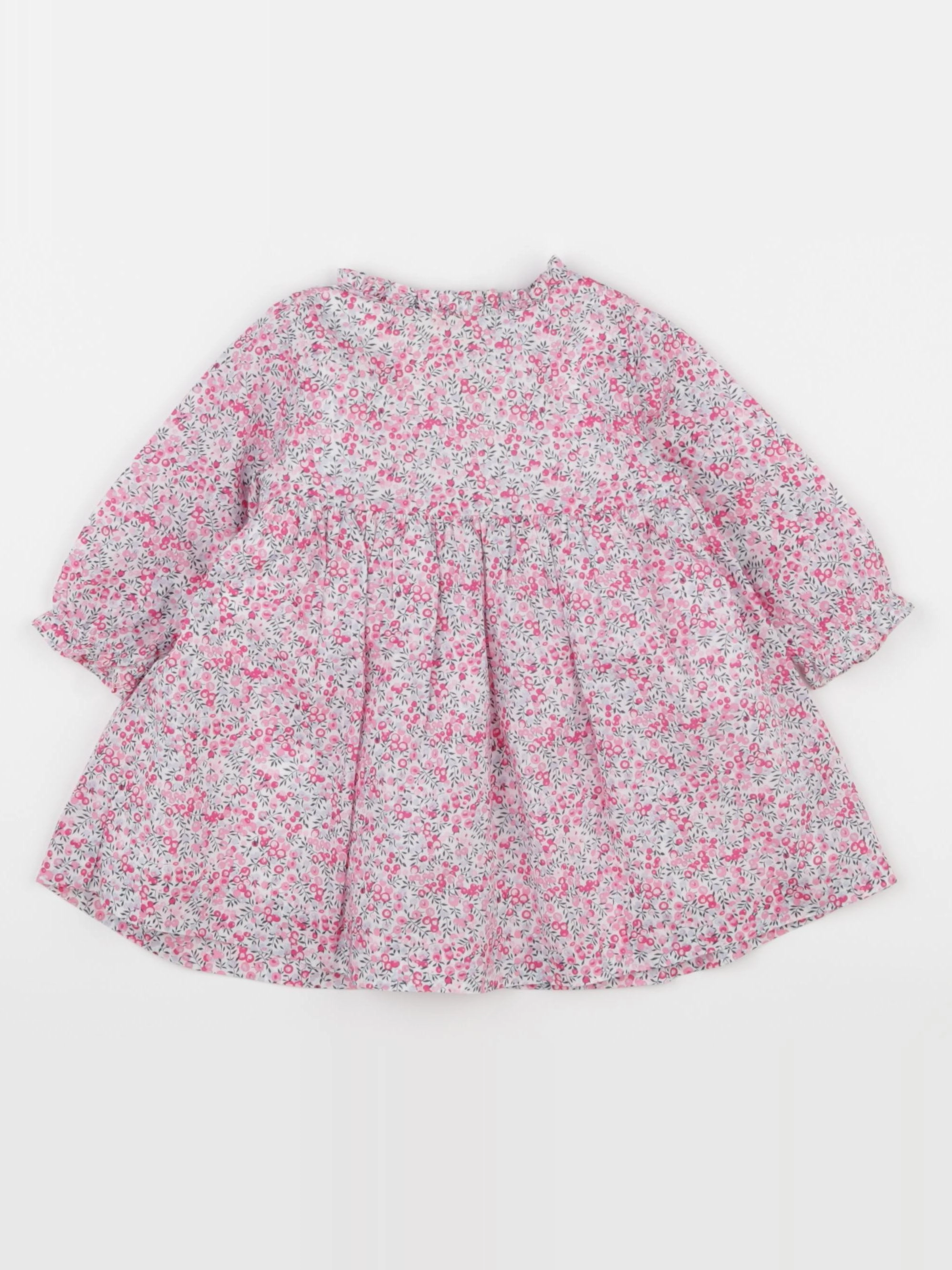 Jacadi - robe liberty rose - 6 mois
