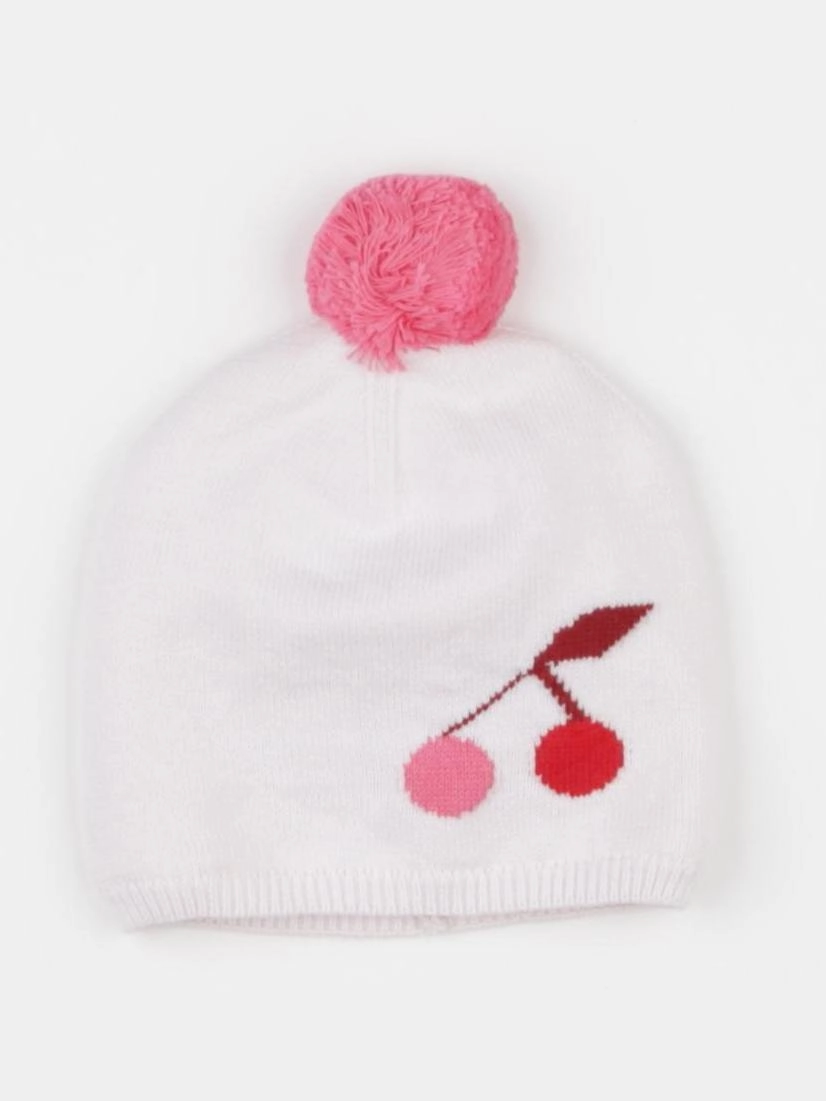 Jacadi - bonnet rose - 6 mois