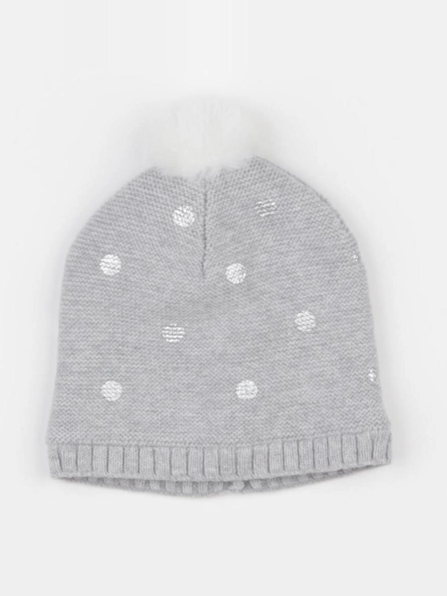 Jacadi - bonnet gris - 6 mois