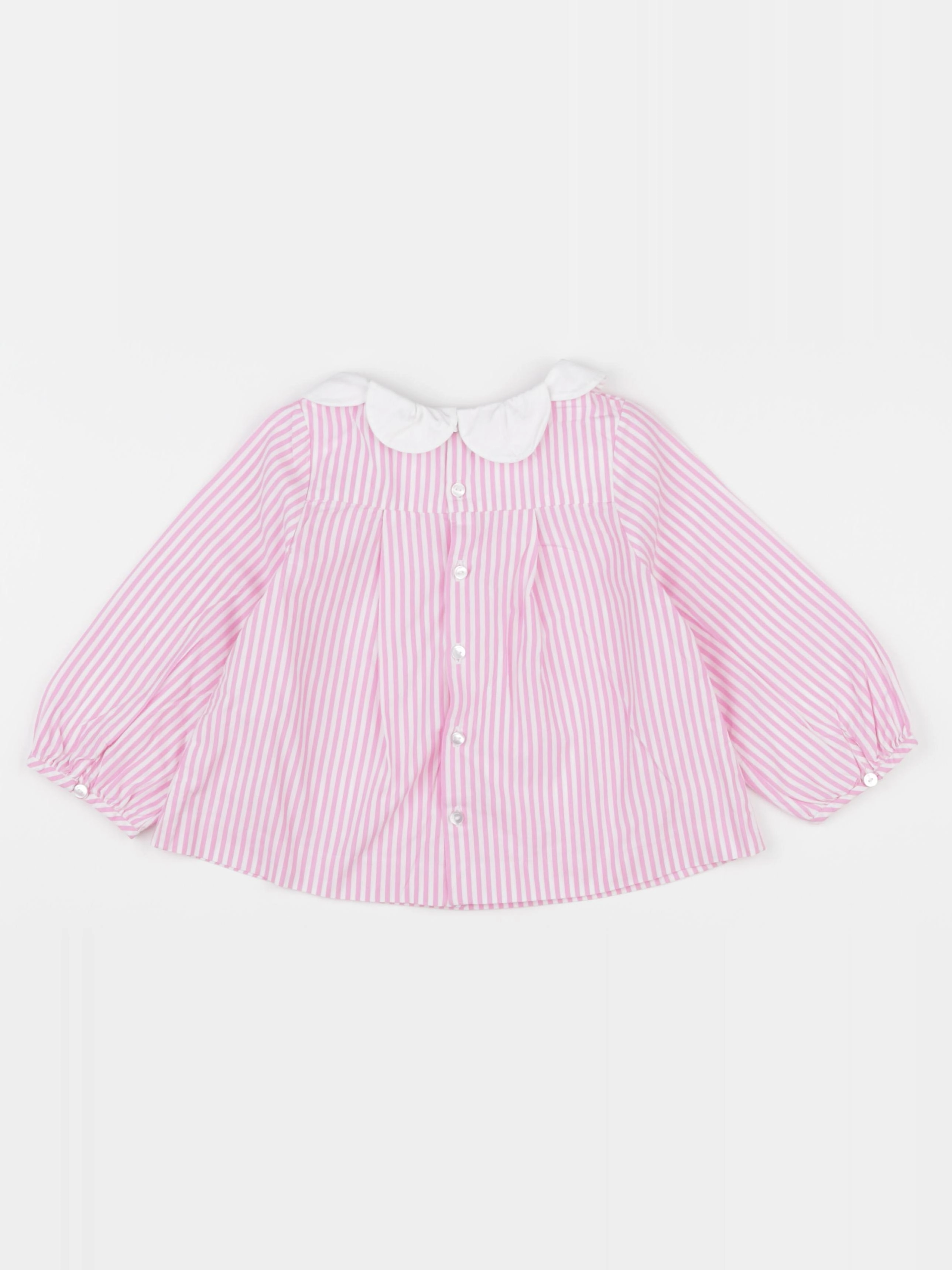 Jacadi - blouse blanc, rose - 36 mois