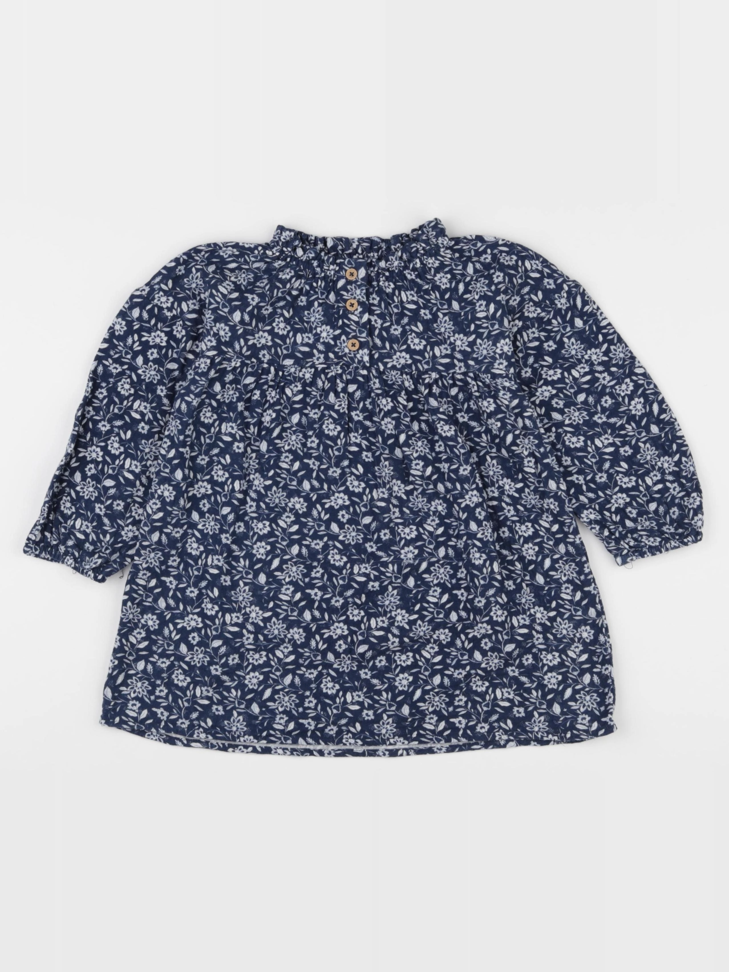 Vertbaudet - robe bleu - 36 mois
