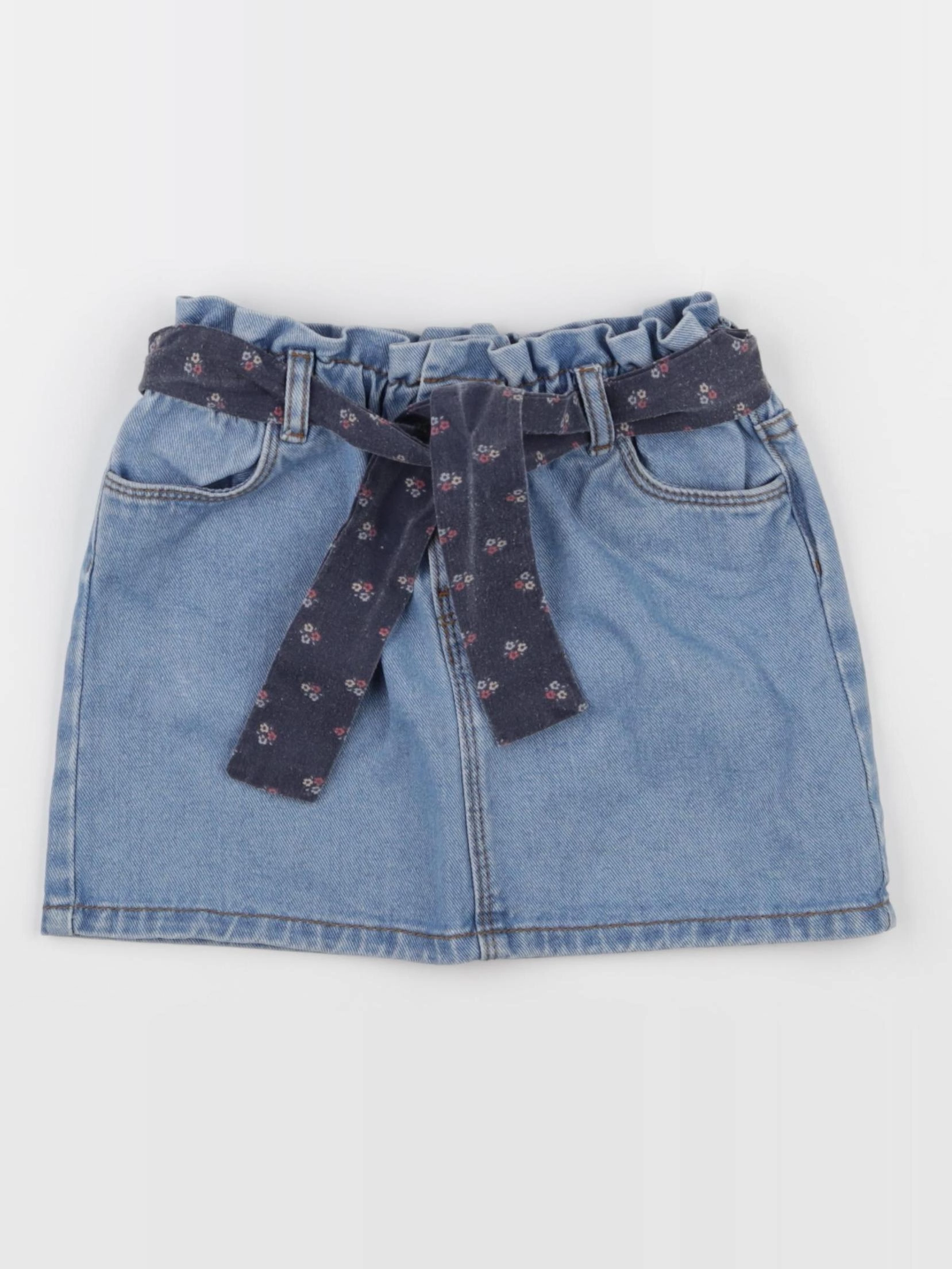 Vertbaudet - jupe bleu - 5 ans