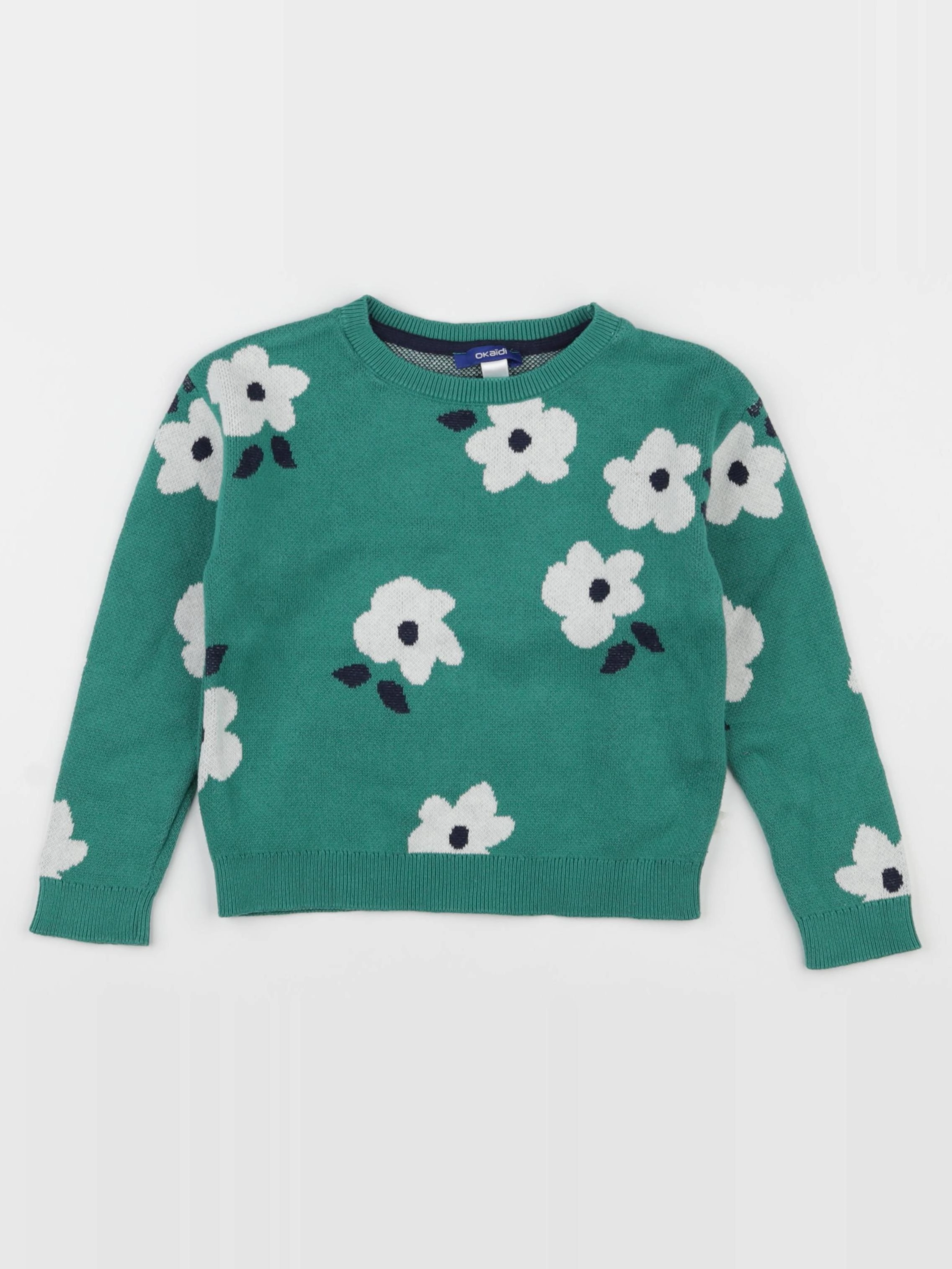 Okaidi - pull vert - 5 ans