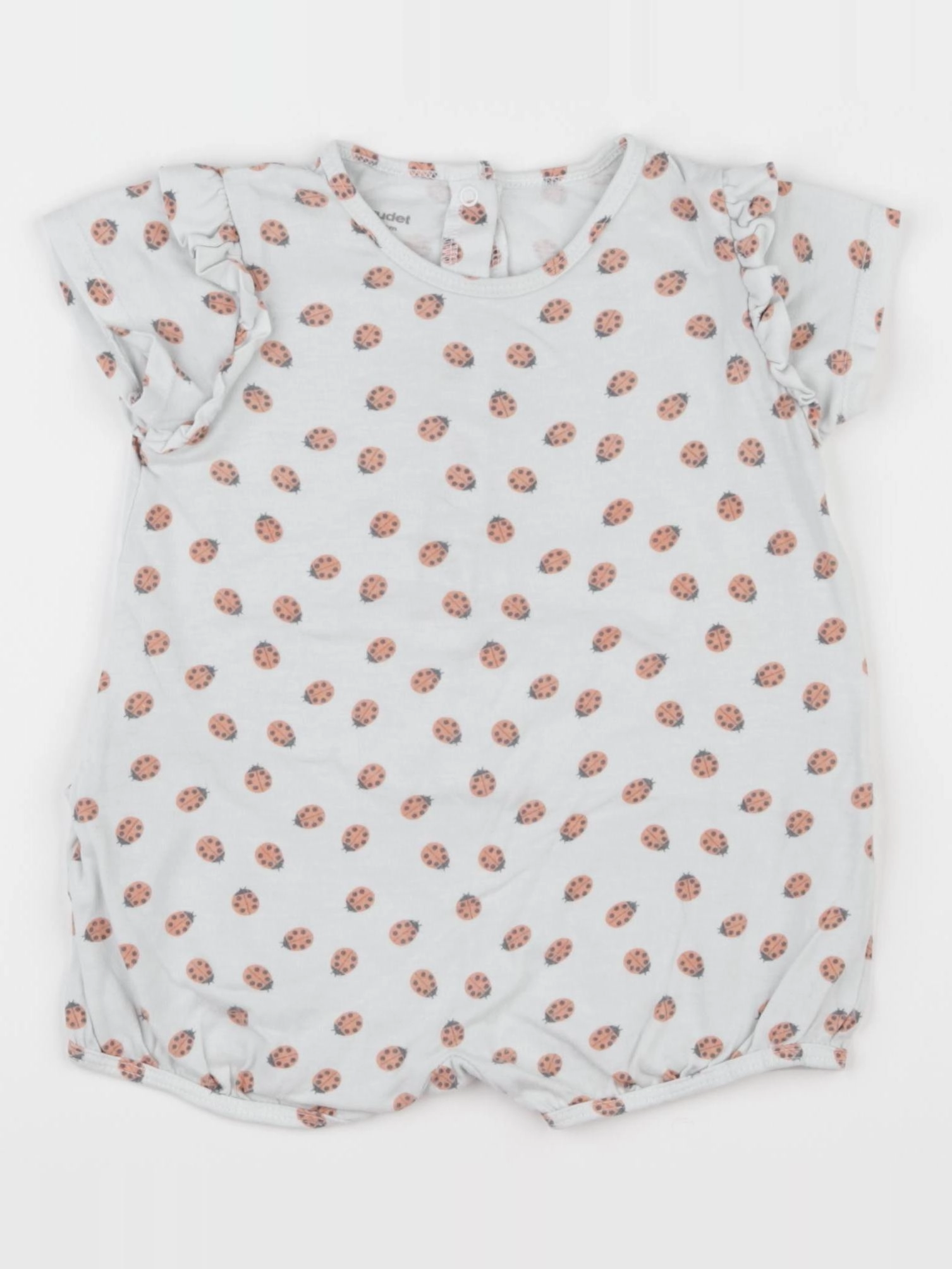 Vertbaudet - combinaison rose - 12 mois
