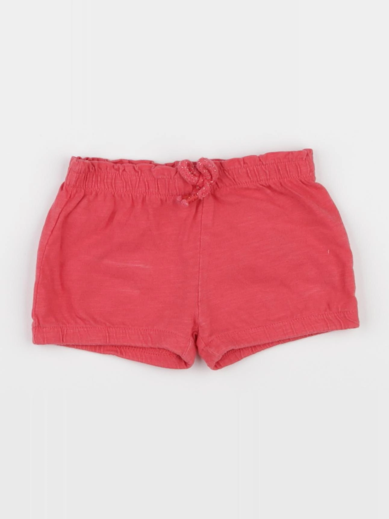 Vertbaudet - short rose - 12 mois