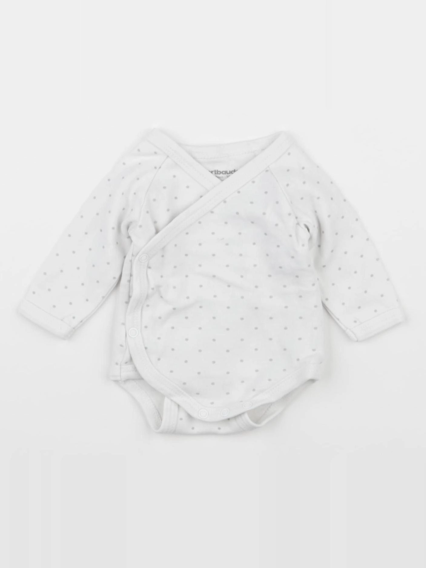 Vertbaudet - body blanc - 0 mois