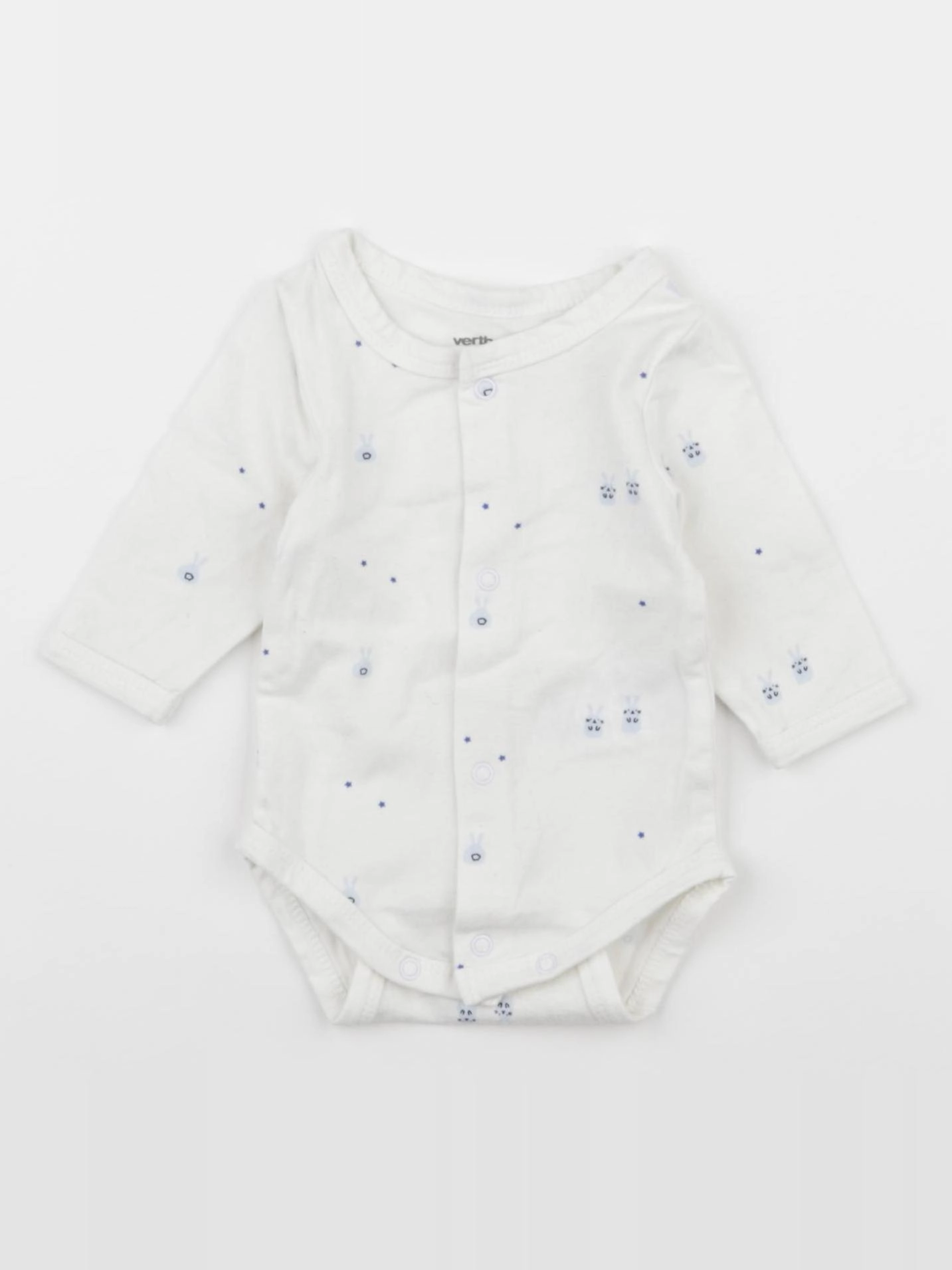 Vertbaudet - body blanc - 1 mois