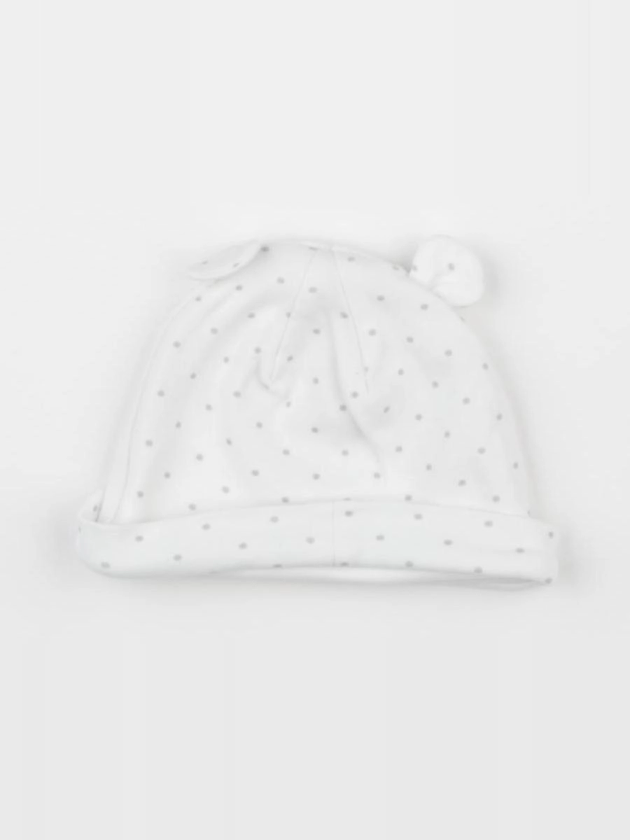 Vertbaudet - bonnet de naissance blanc - 0 mois