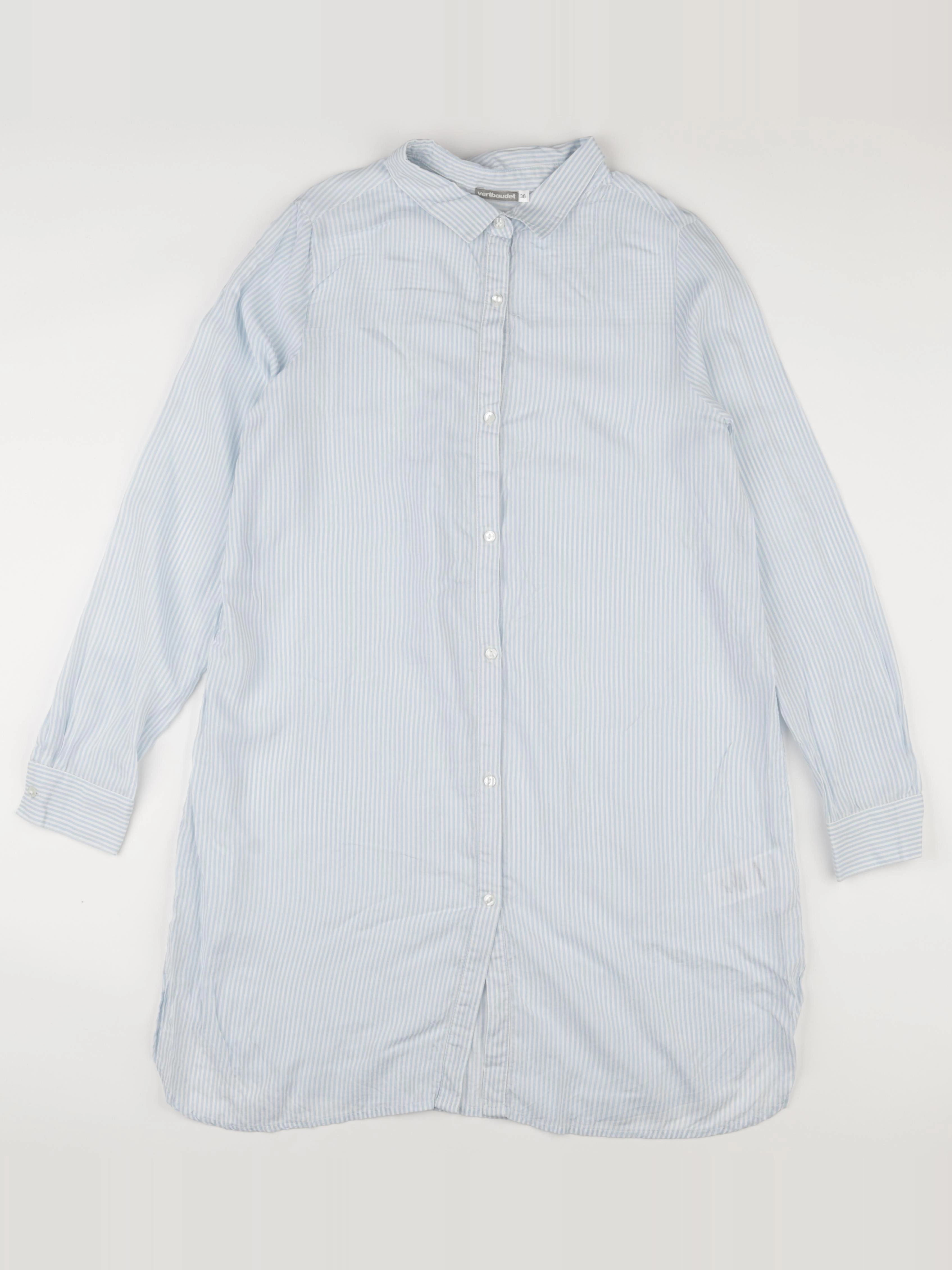 Vertbaudet - chemise grossesse bleu - 38