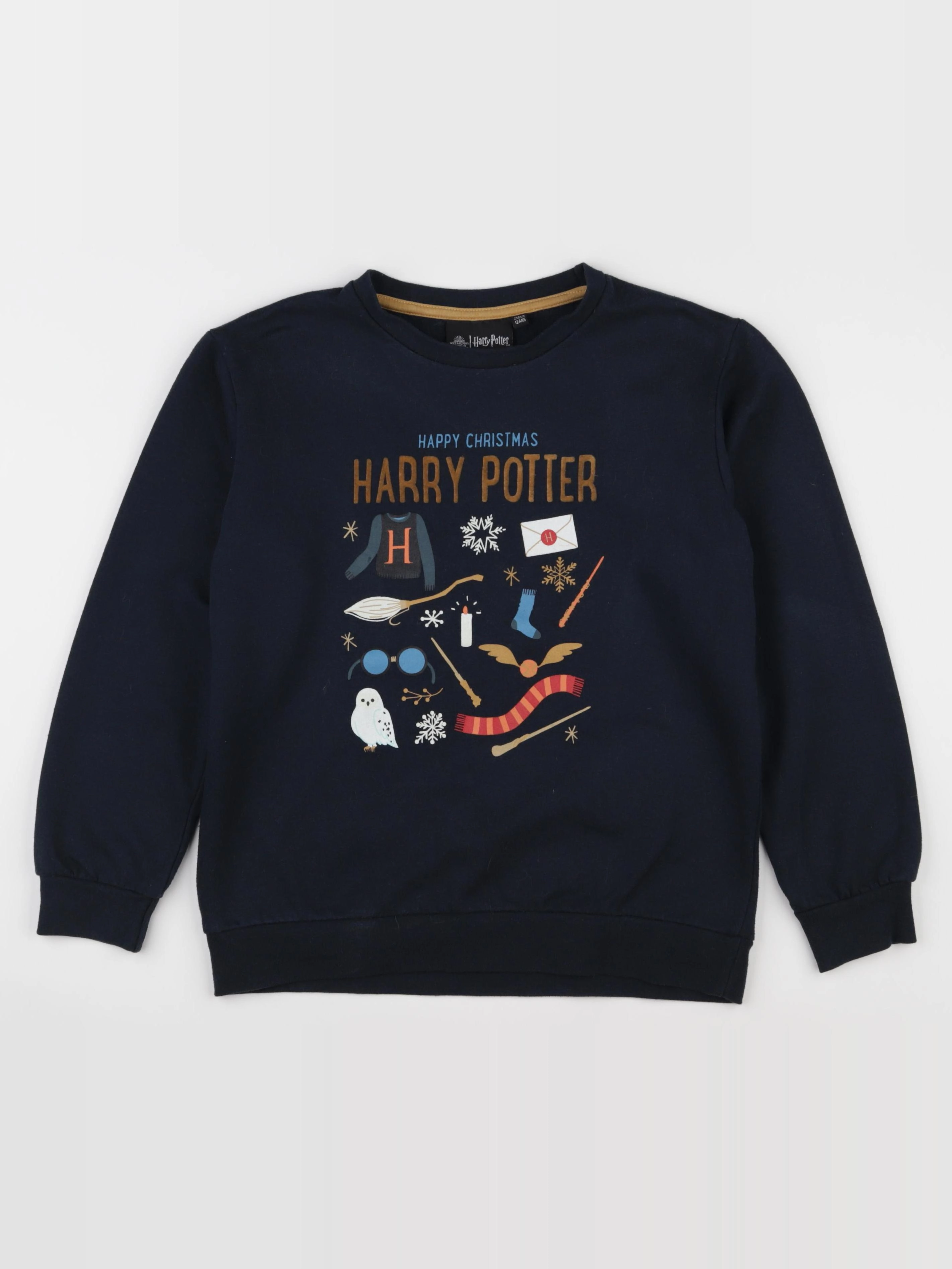 Vertbaudet - sweat bleu - 12 ans