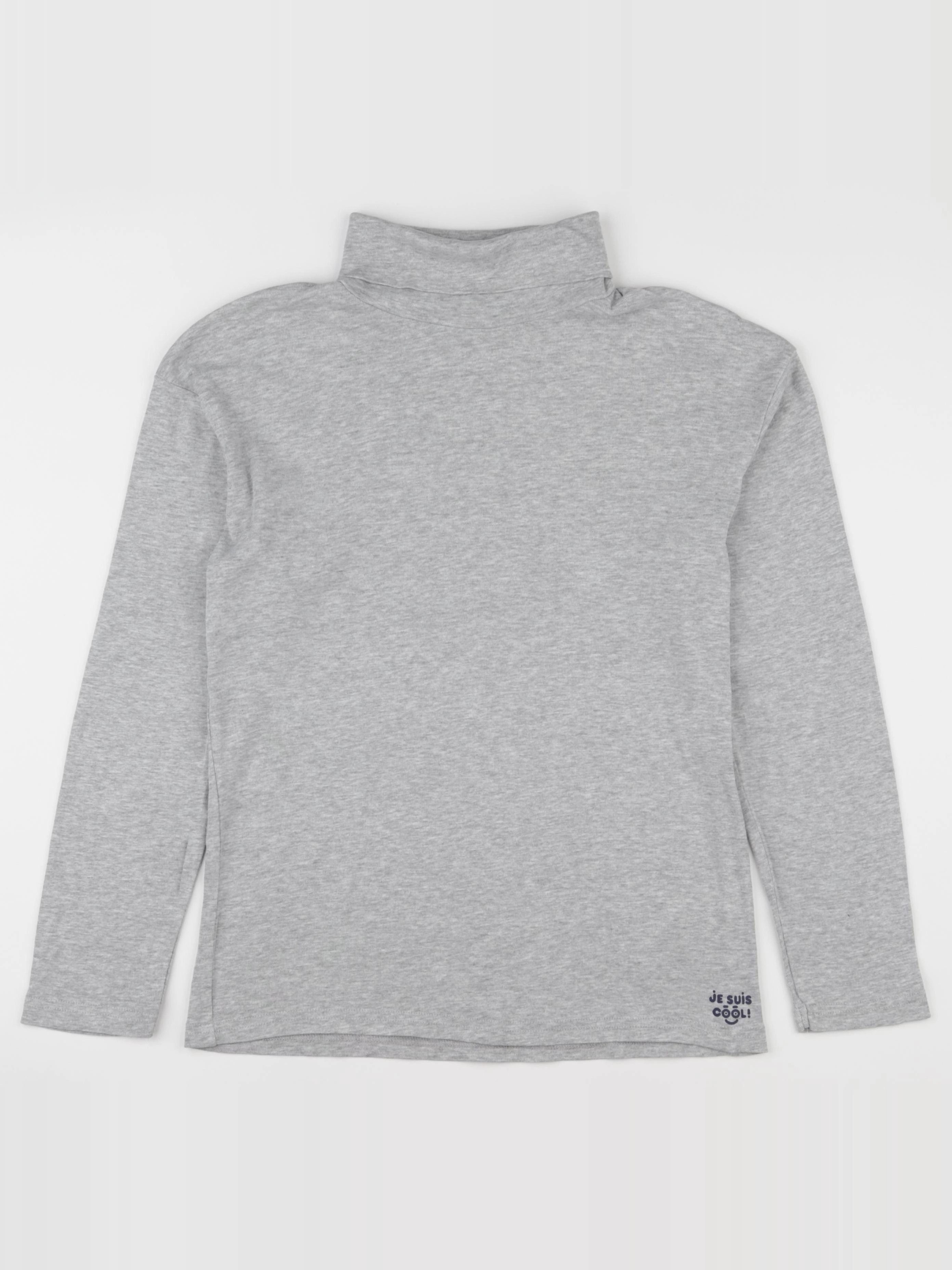 Vertbaudet - sous-pull gris - 12 ans