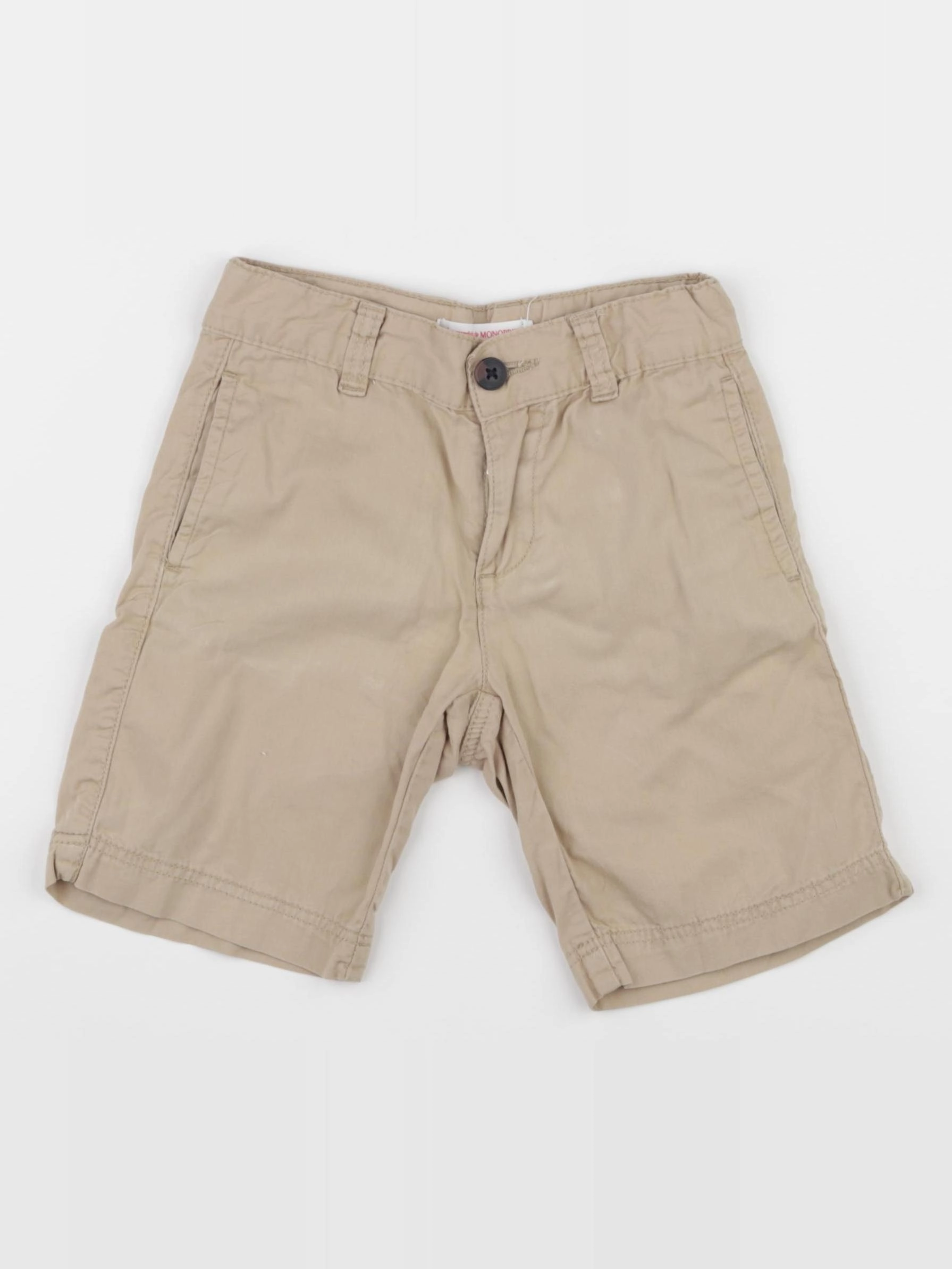 Monoprix - short marron - 4 ans