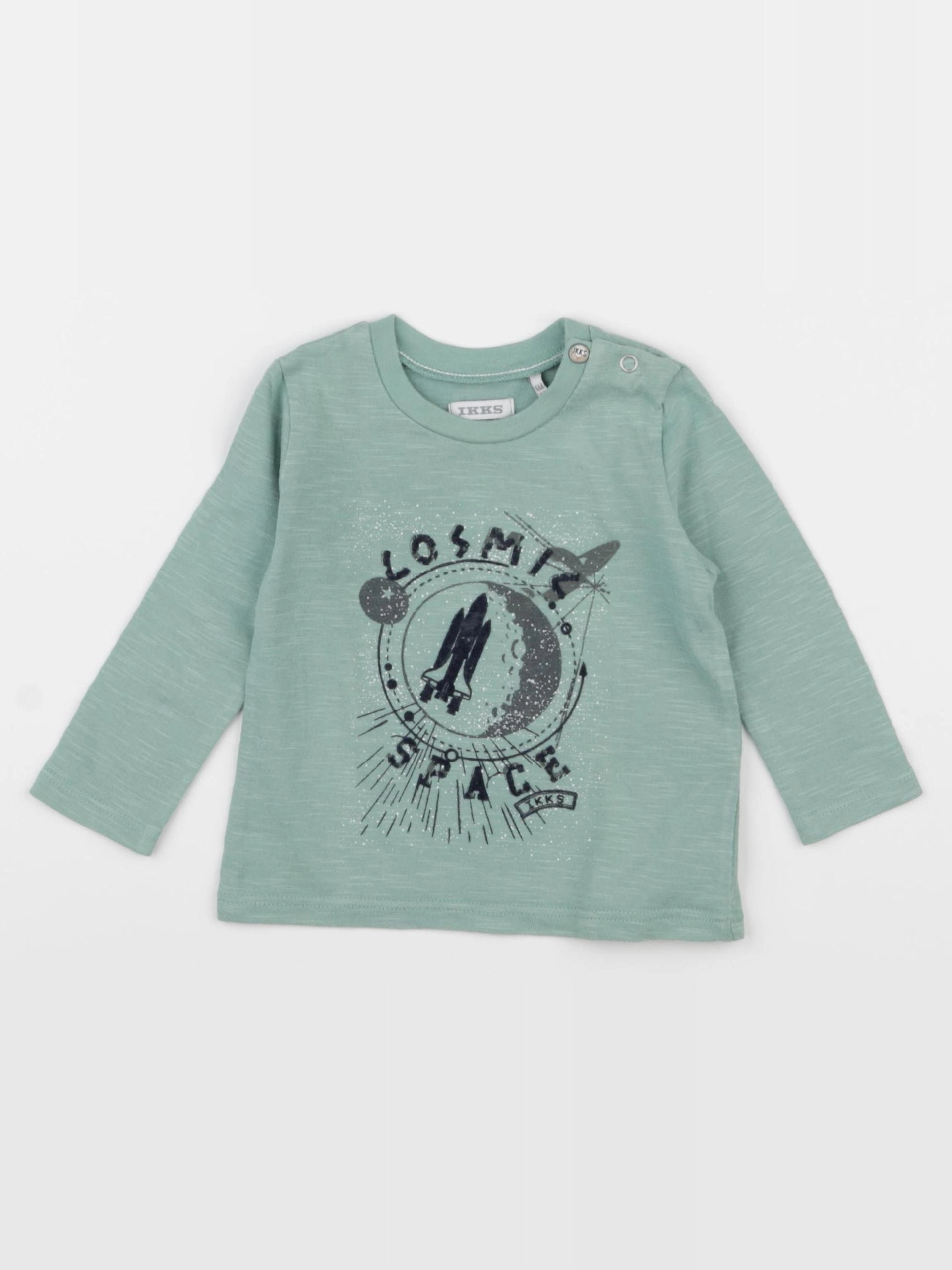 IKKS - tee-shirt vert - 6 mois