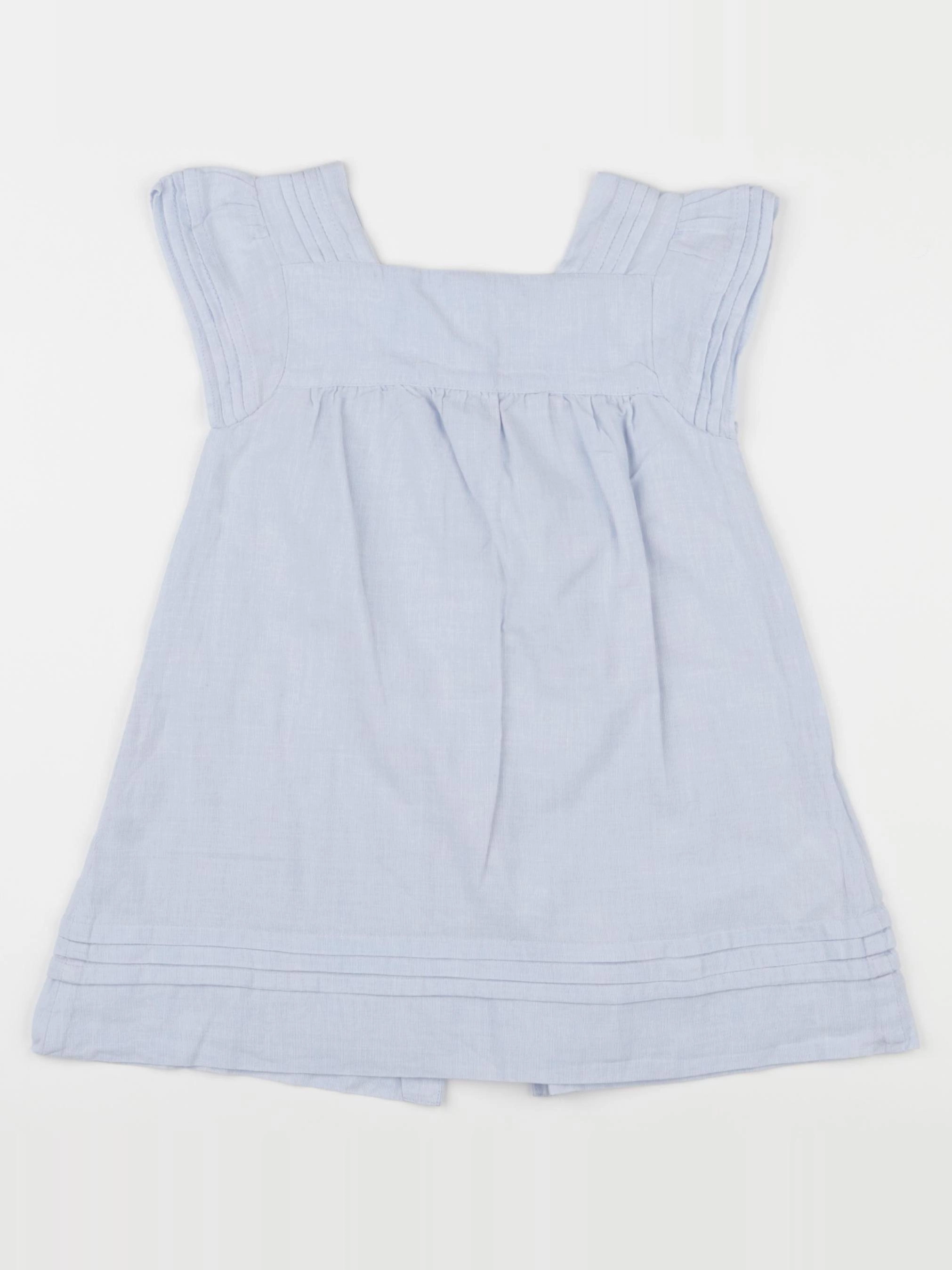 Cyrillus - robe bleu - 24 mois