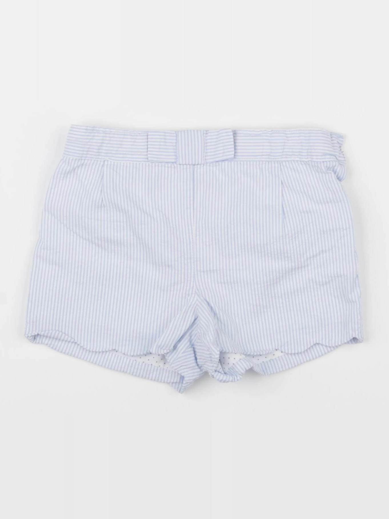 Cyrillus - short blanc, bleu - 24 mois