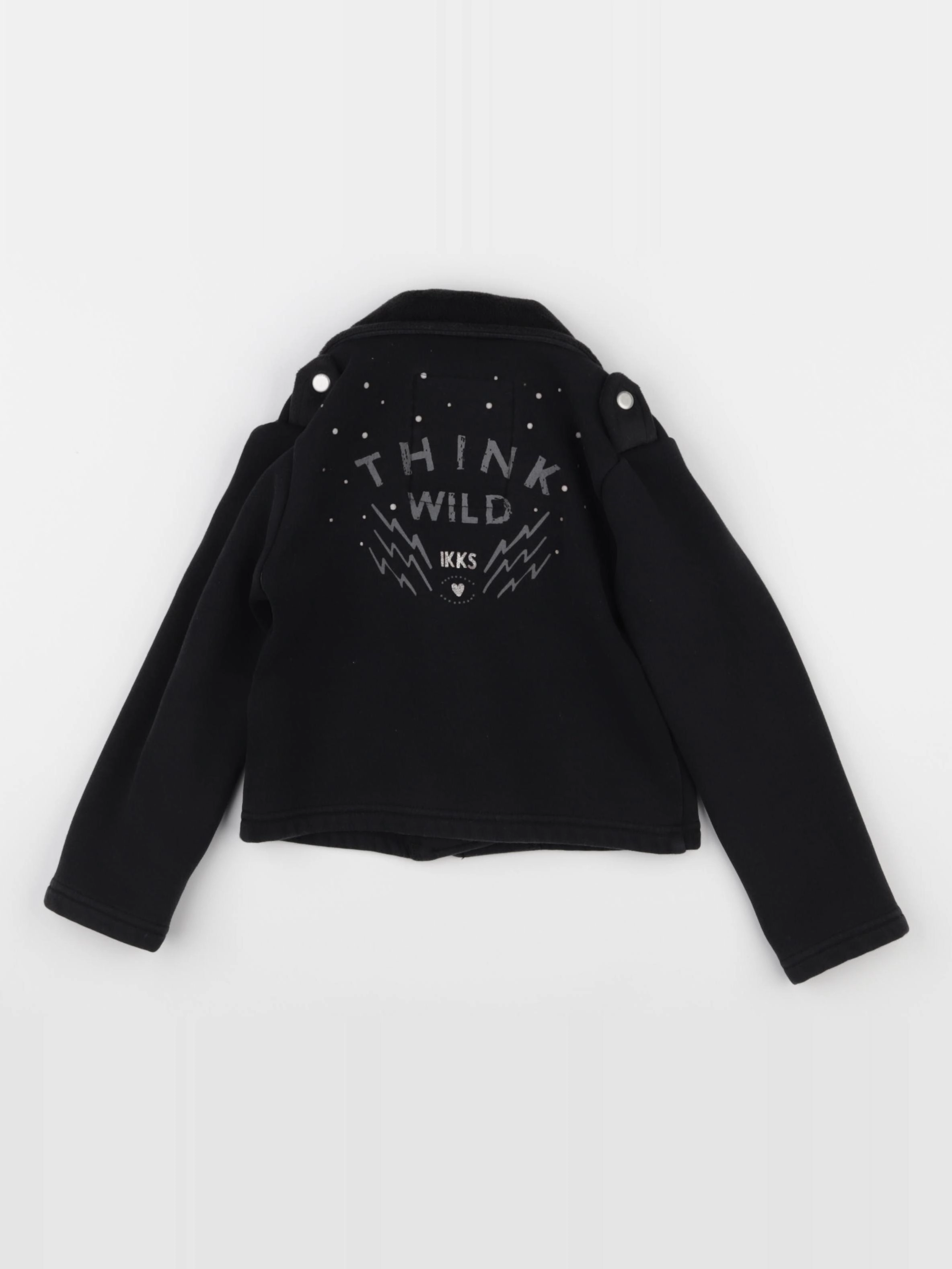 IKKS - veste doublé noir - 3 ans