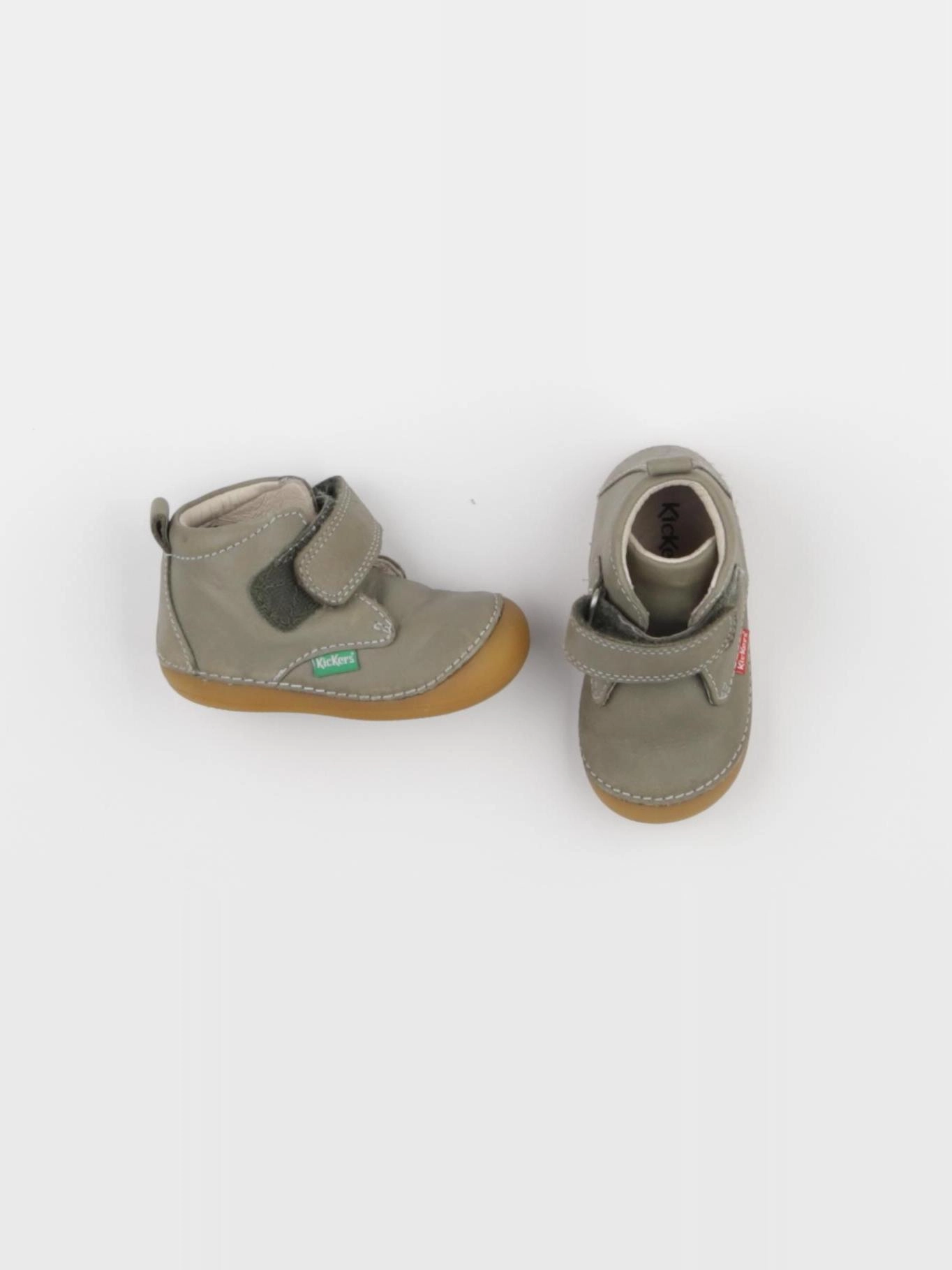 Kickers - bottillons vert - pointure 19