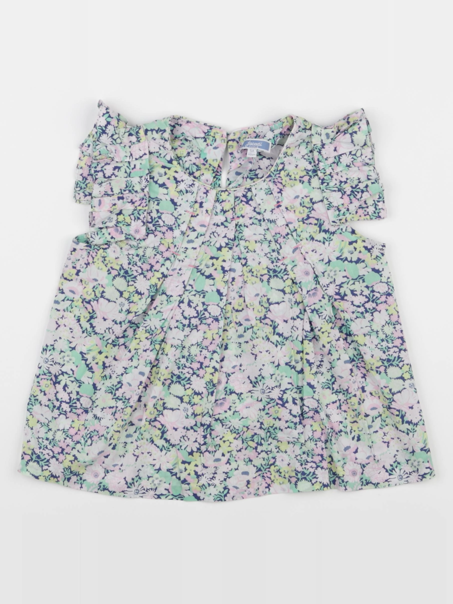 Jacadi - blouse liberty multicolore - 5 ans