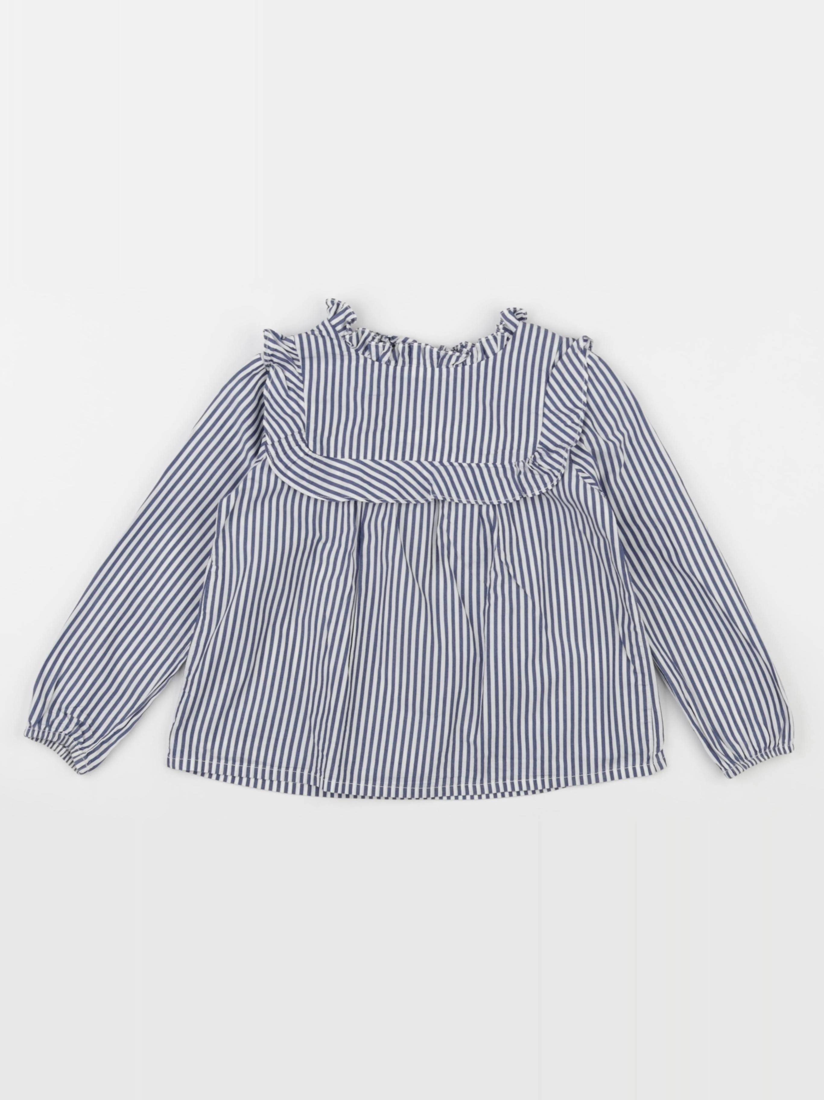 Jacadi - blouse bleu - 5 ans