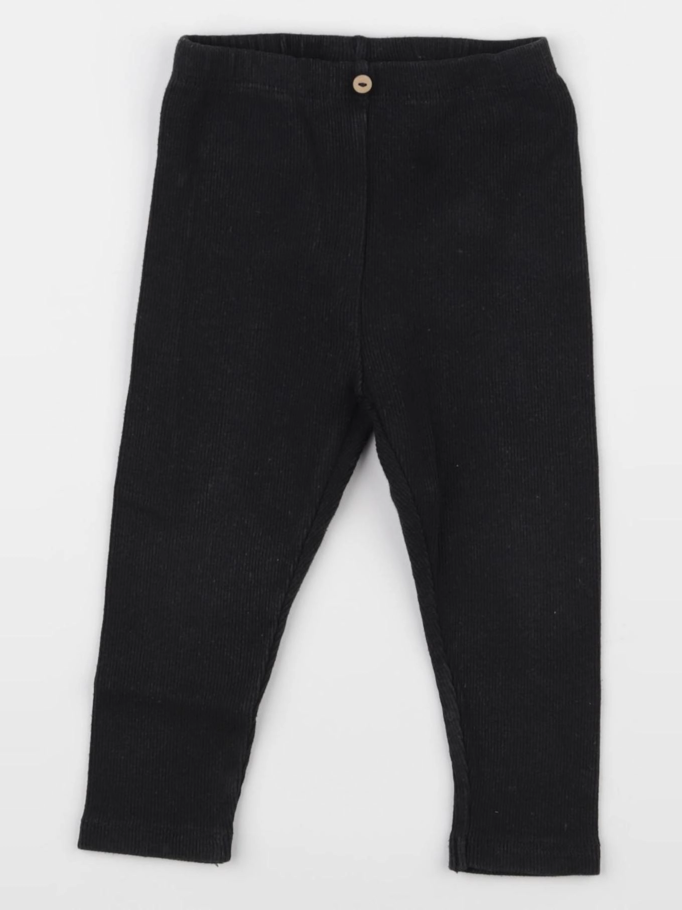 Zara - legging noir - 12/18 mois